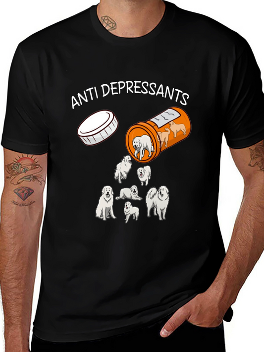 Anti Depressants Dog T-Shirt