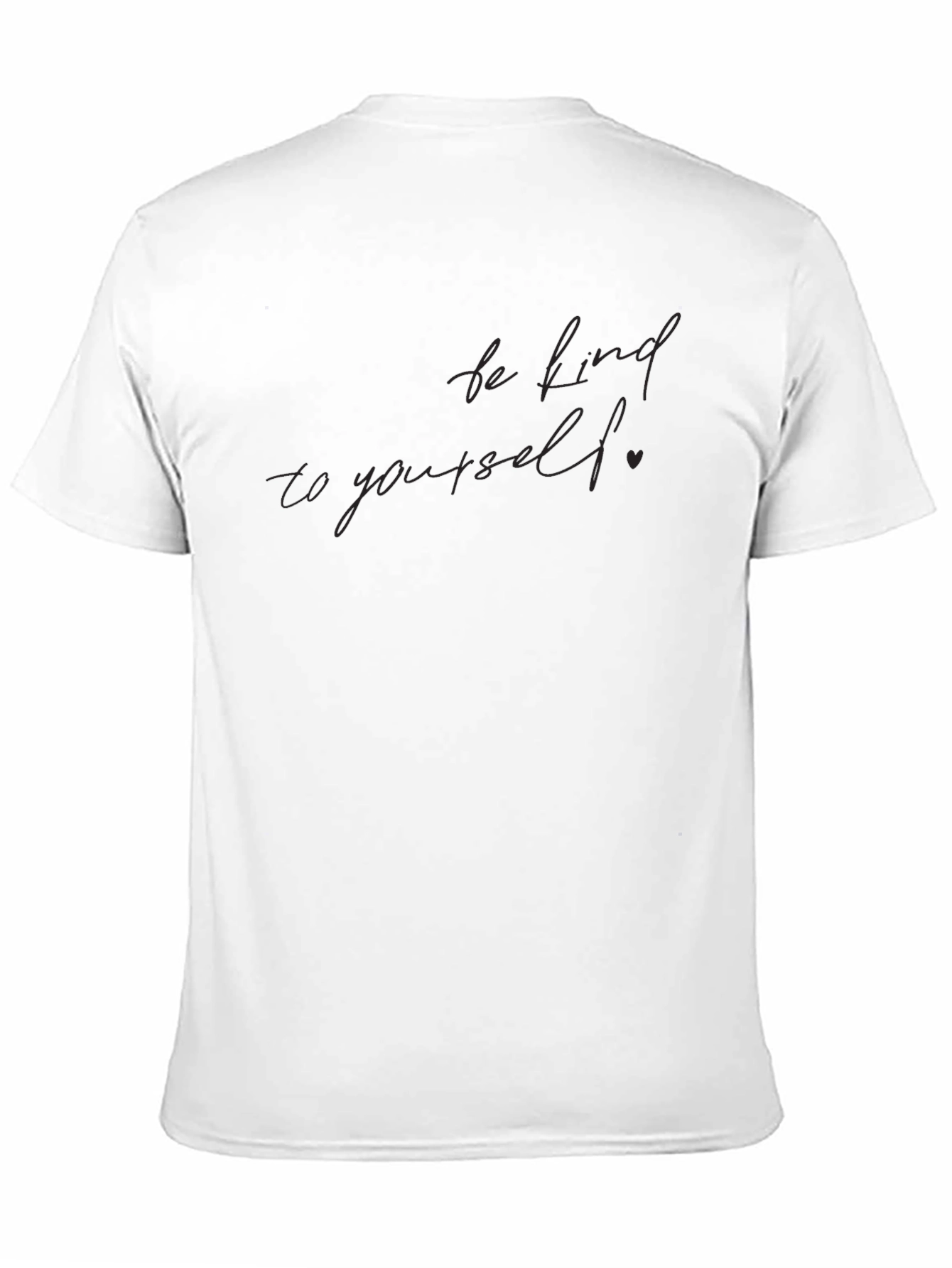 Be Kind to Yourself Graphic Tee - Black