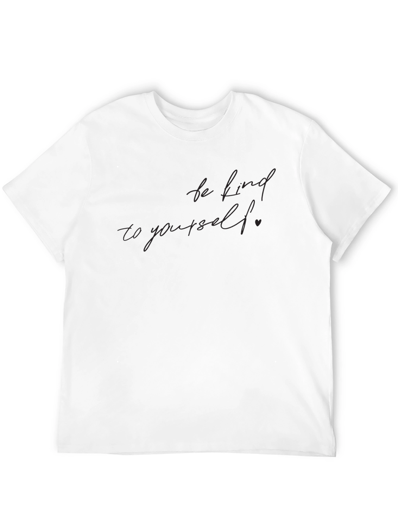 Be Kind to Yourself Graphic Tee - Black