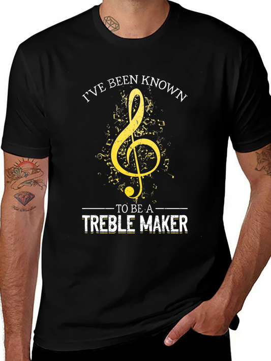 Treble Maker Graphic Tee - Music Lovers Shirt