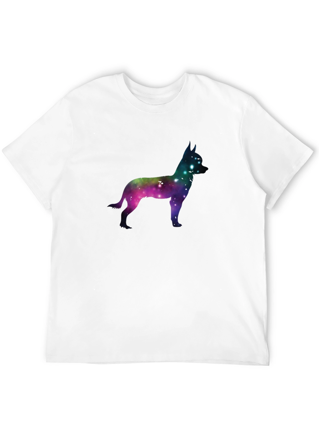 Galaxy Dog Graphic T-Shirt
