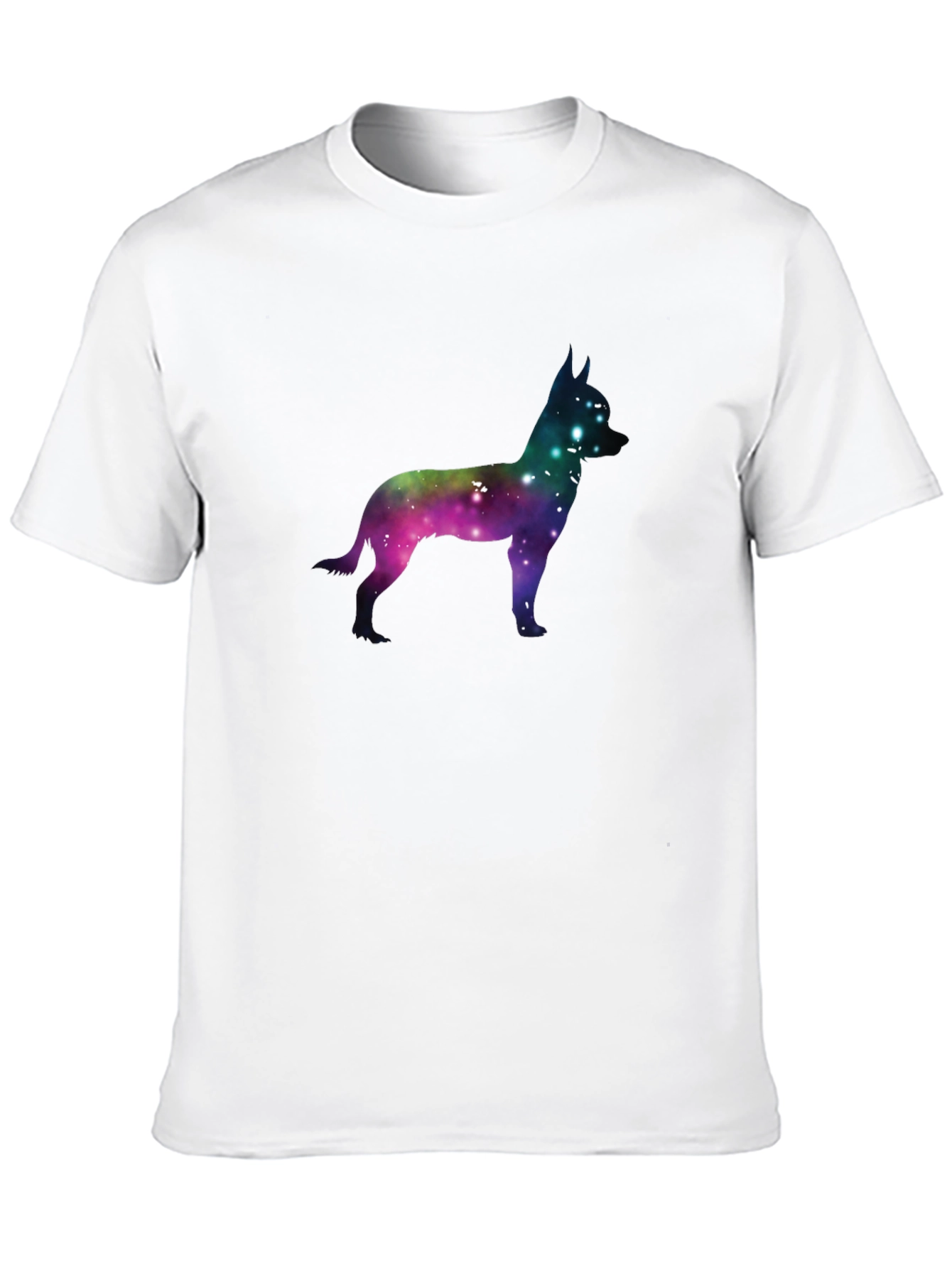 Galaxy Dog Graphic T-Shirt