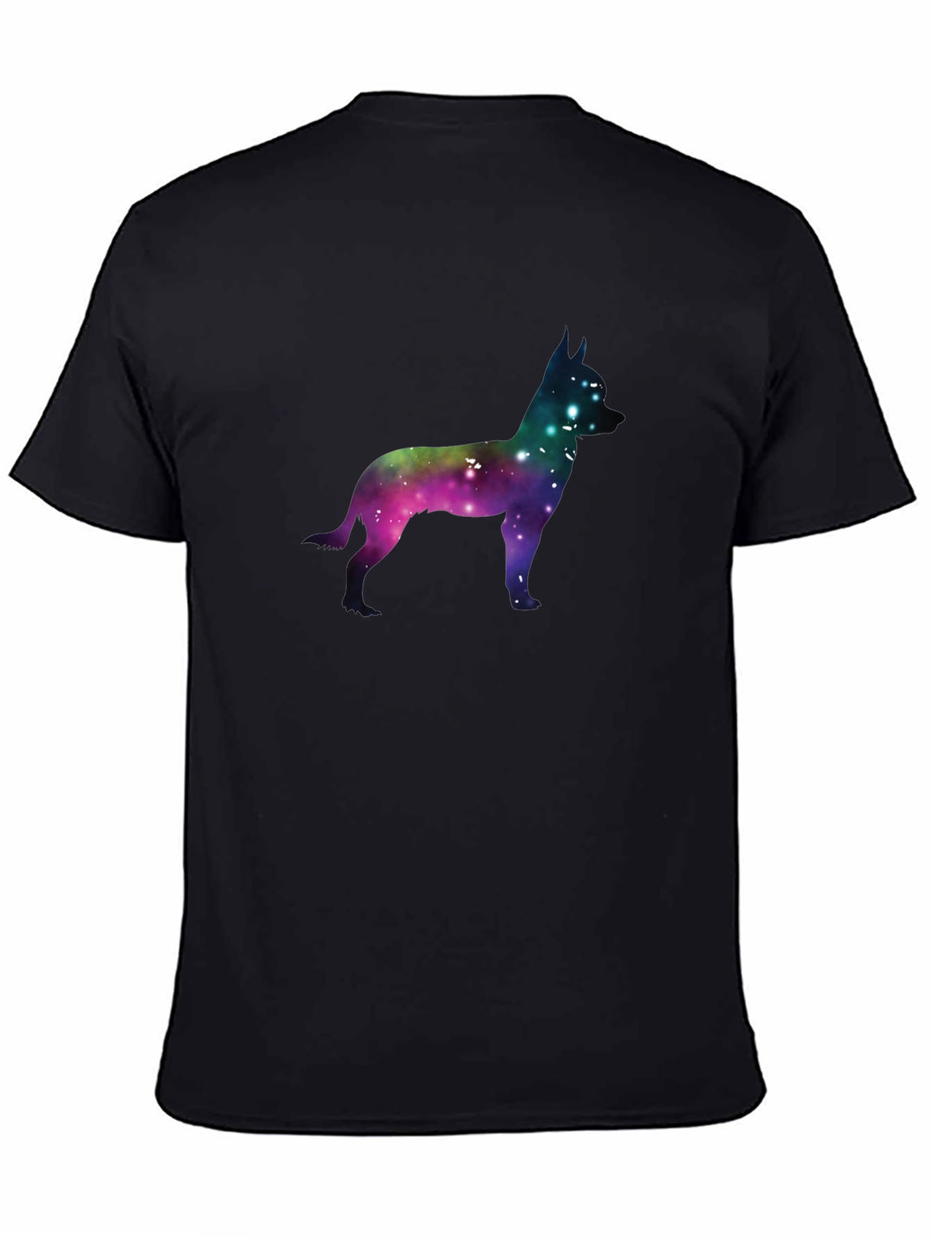 Galaxy Dog Graphic T-Shirt