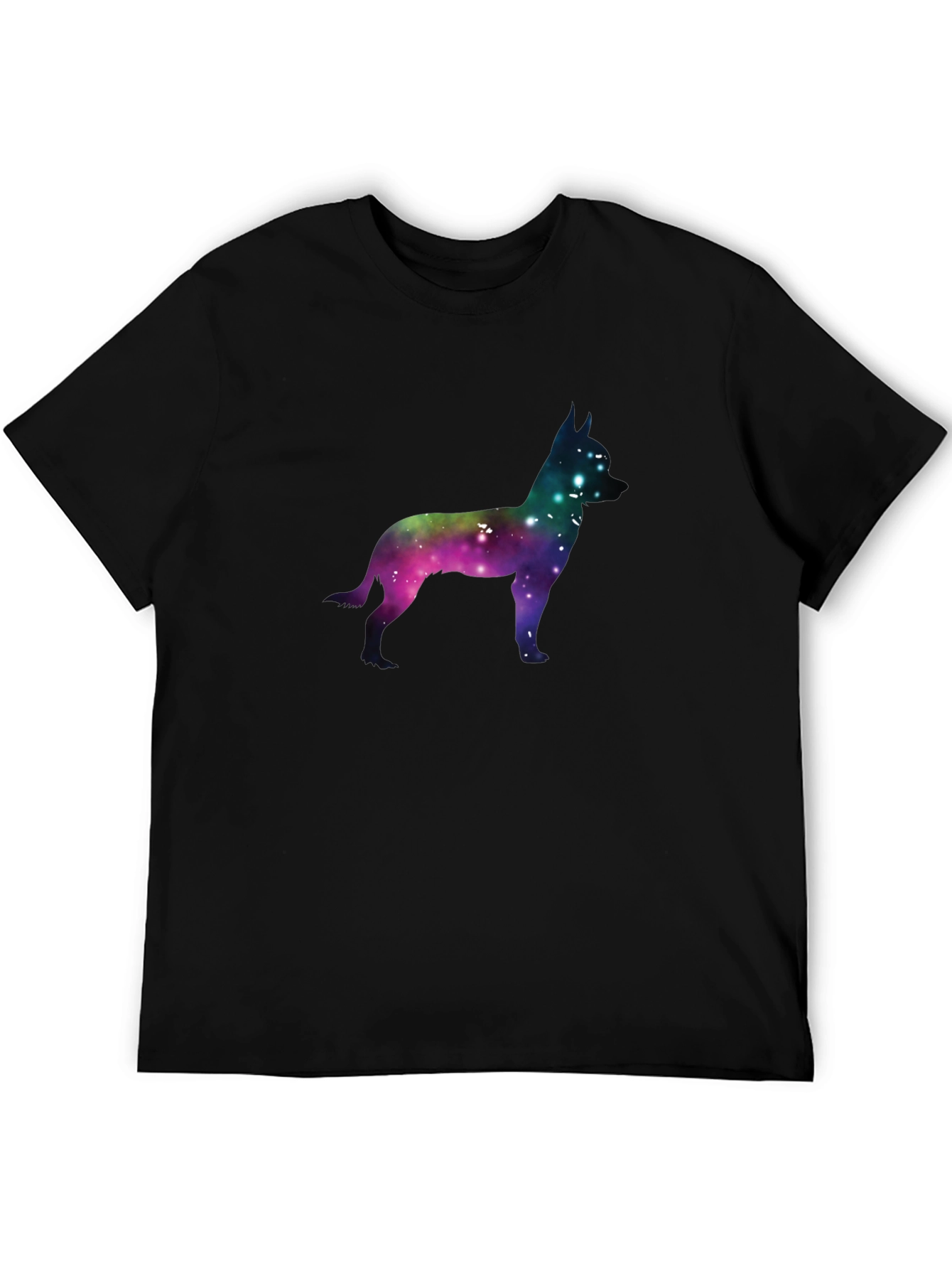 Galaxy Dog Graphic T-Shirt