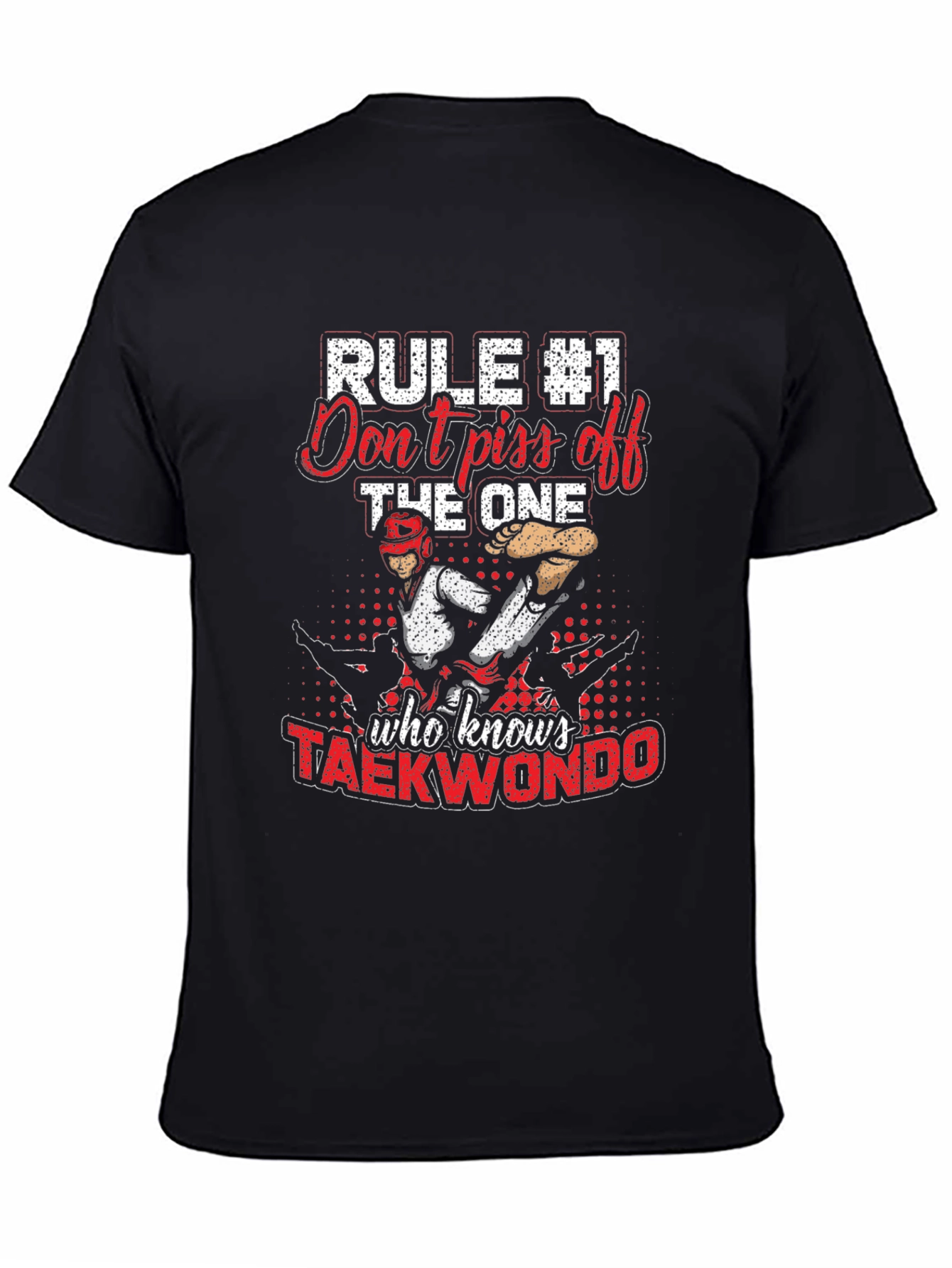 Taekwondo Graphic T-Shirt - Rule #1