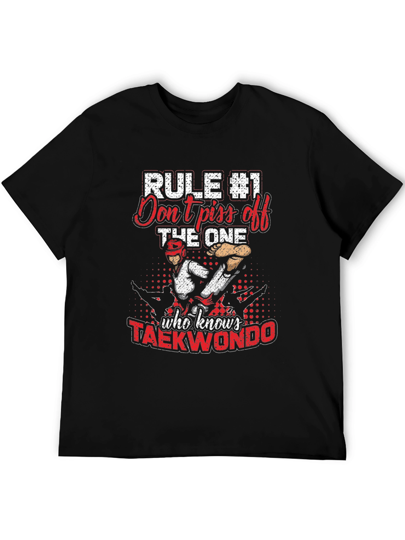 Taekwondo Graphic T-Shirt - Rule #1