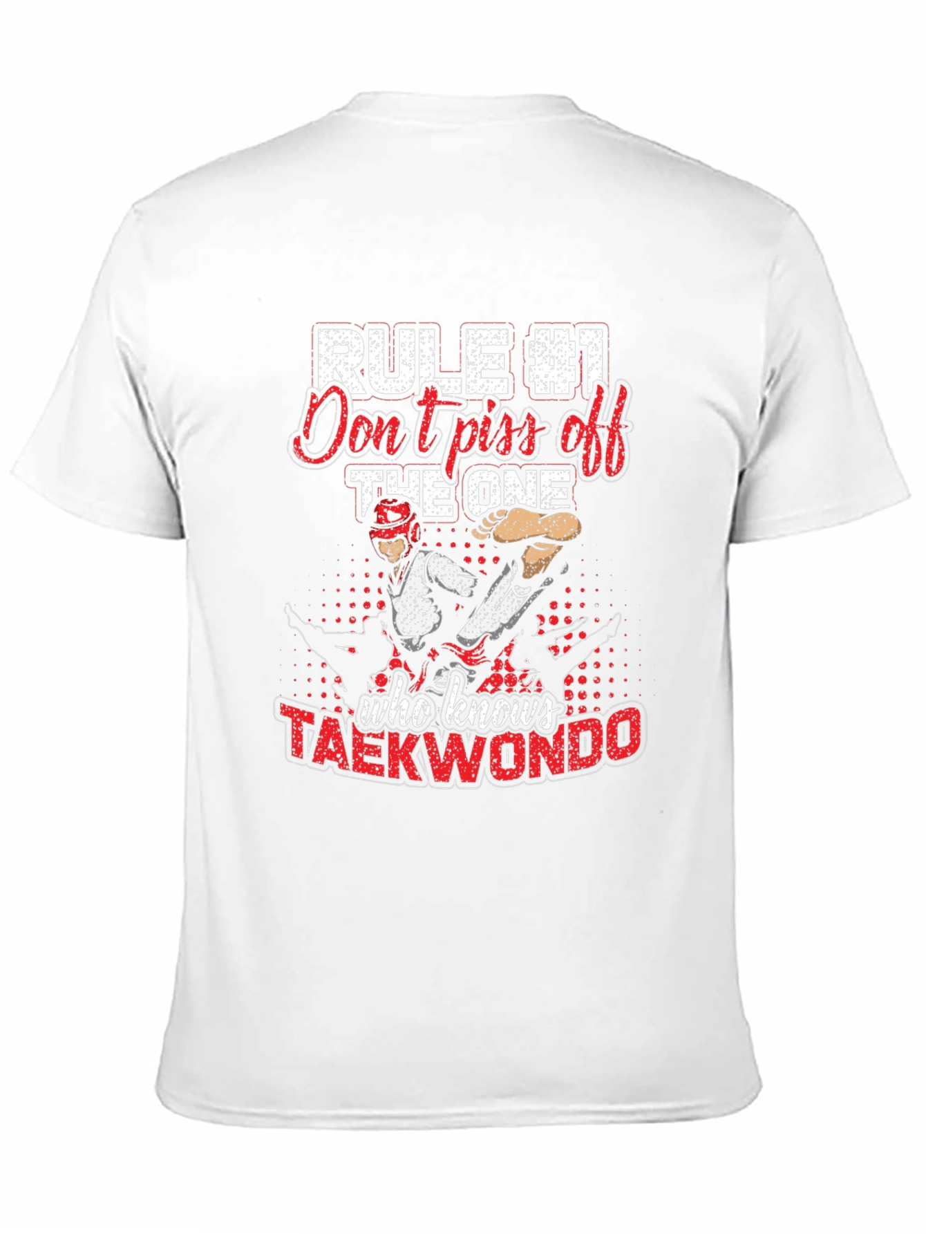 Taekwondo Graphic T-Shirt - Rule #1