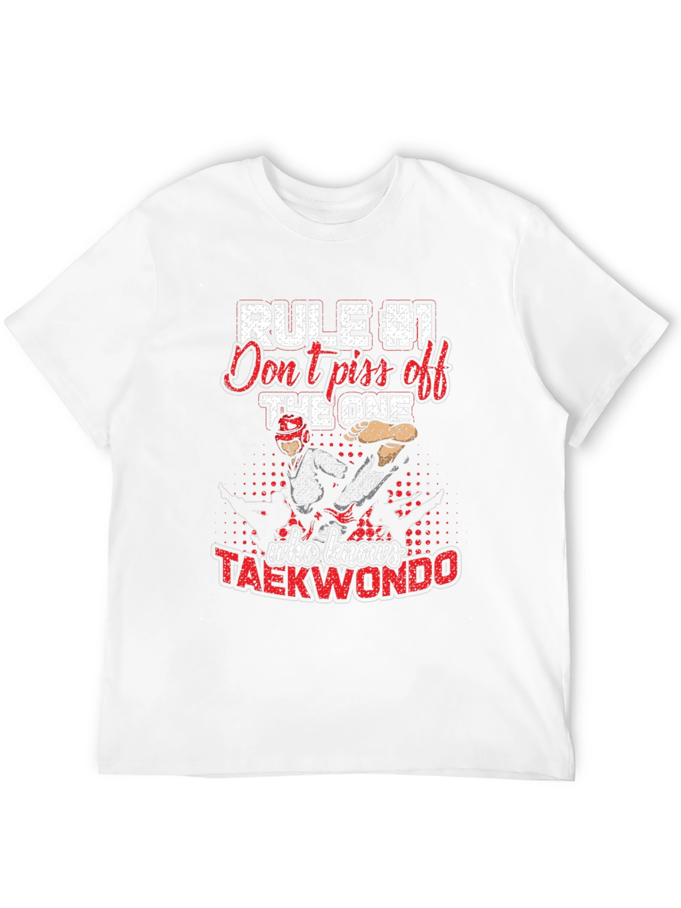 Taekwondo Graphic T-Shirt - Rule #1