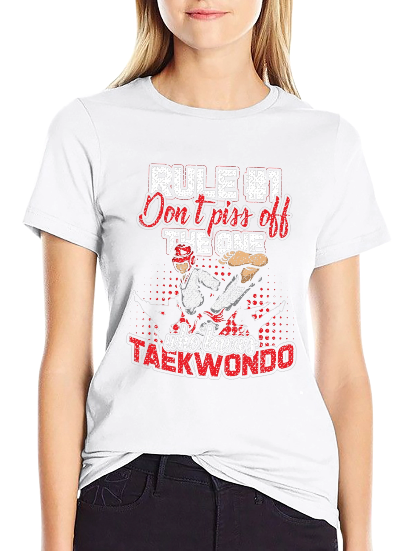 Taekwondo Graphic T-Shirt - Rule #1
