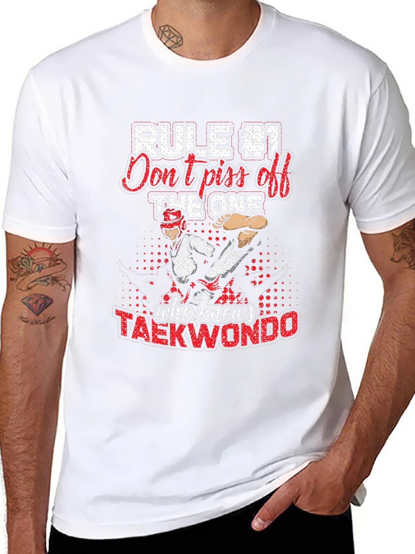 Taekwondo Graphic T-Shirt - Rule #1