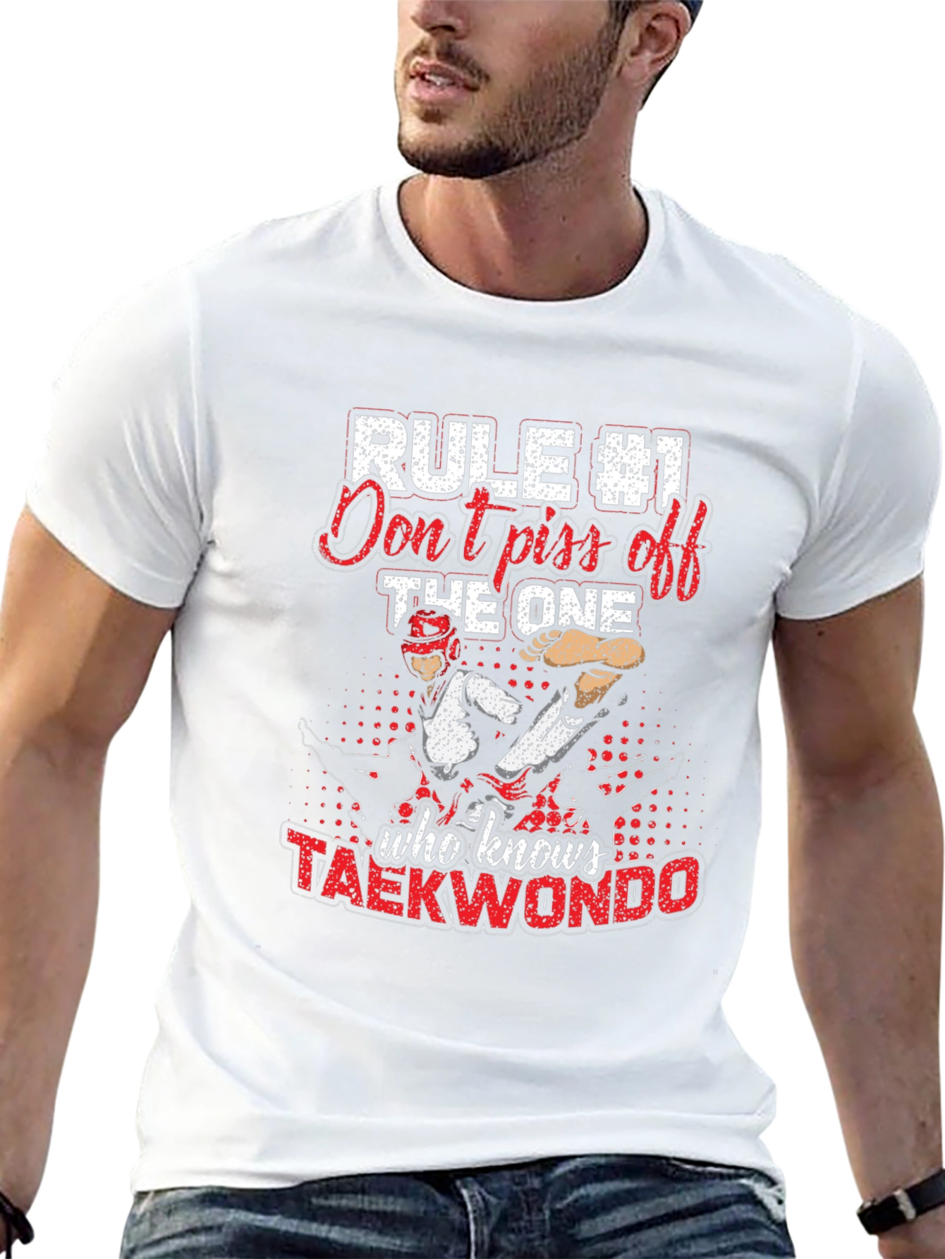 Taekwondo Graphic T-Shirt - Rule #1