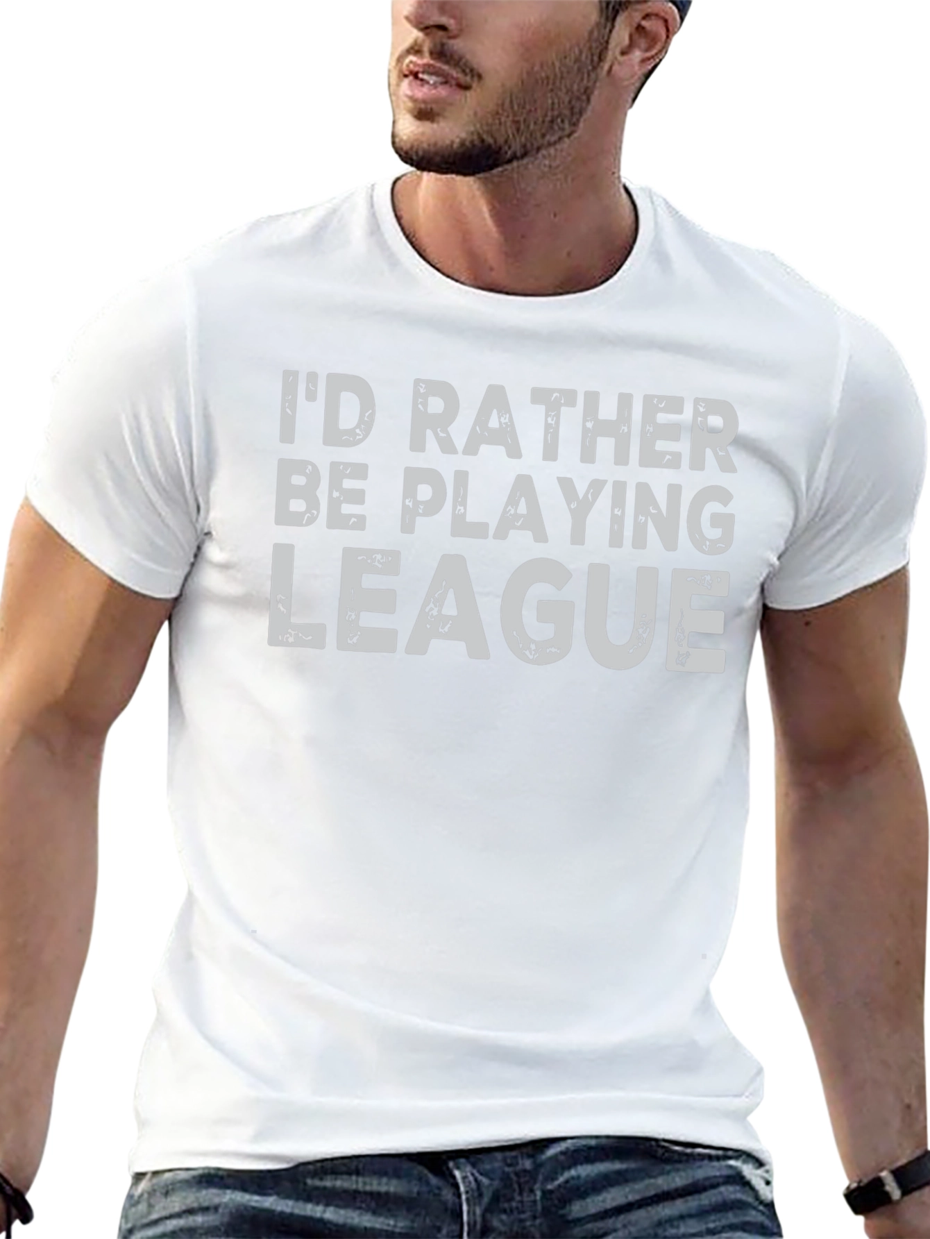 Id Rather Be Playing League T-Shirt - Gamer Apparel