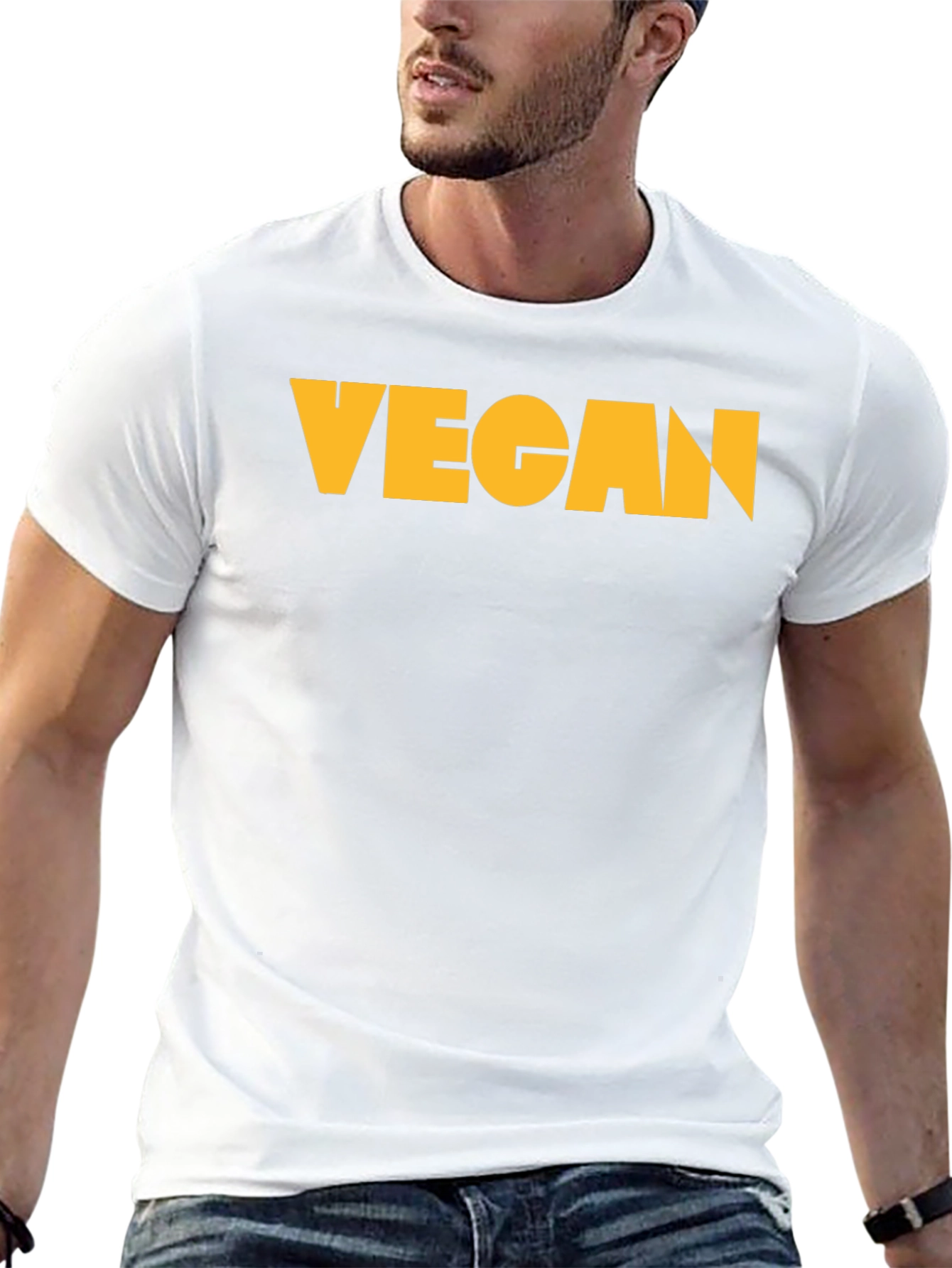 Vegan Graphic Tee - Bold Statement T-Shirt