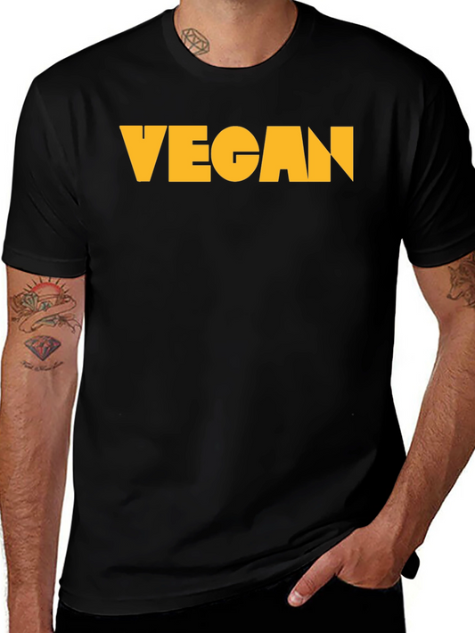 Vegan Graphic Tee - Bold Statement T-Shirt