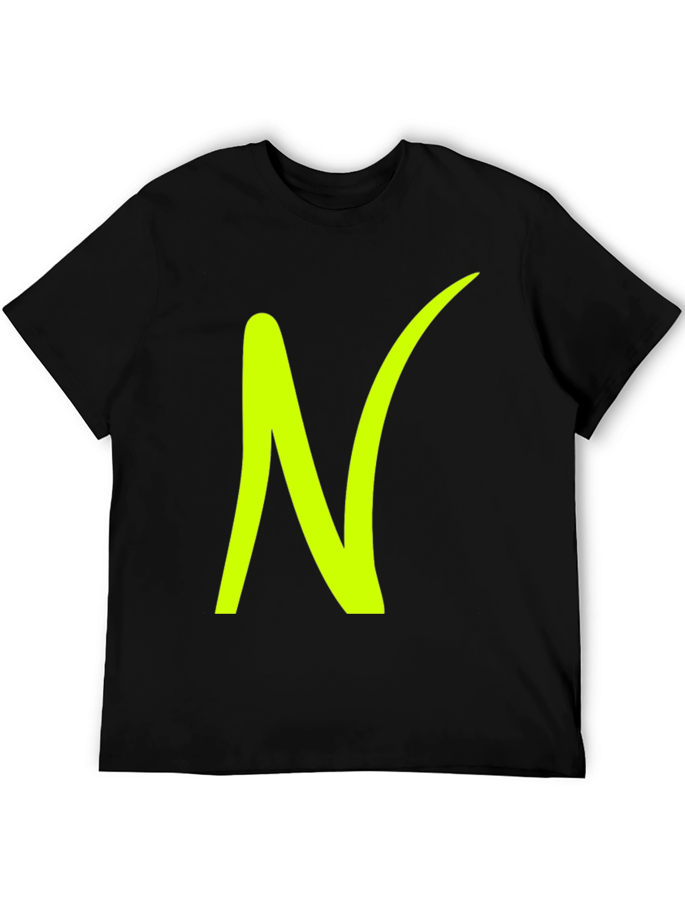 Bold N Graphic Tee - Stylish Cotton Blend T-Shirt