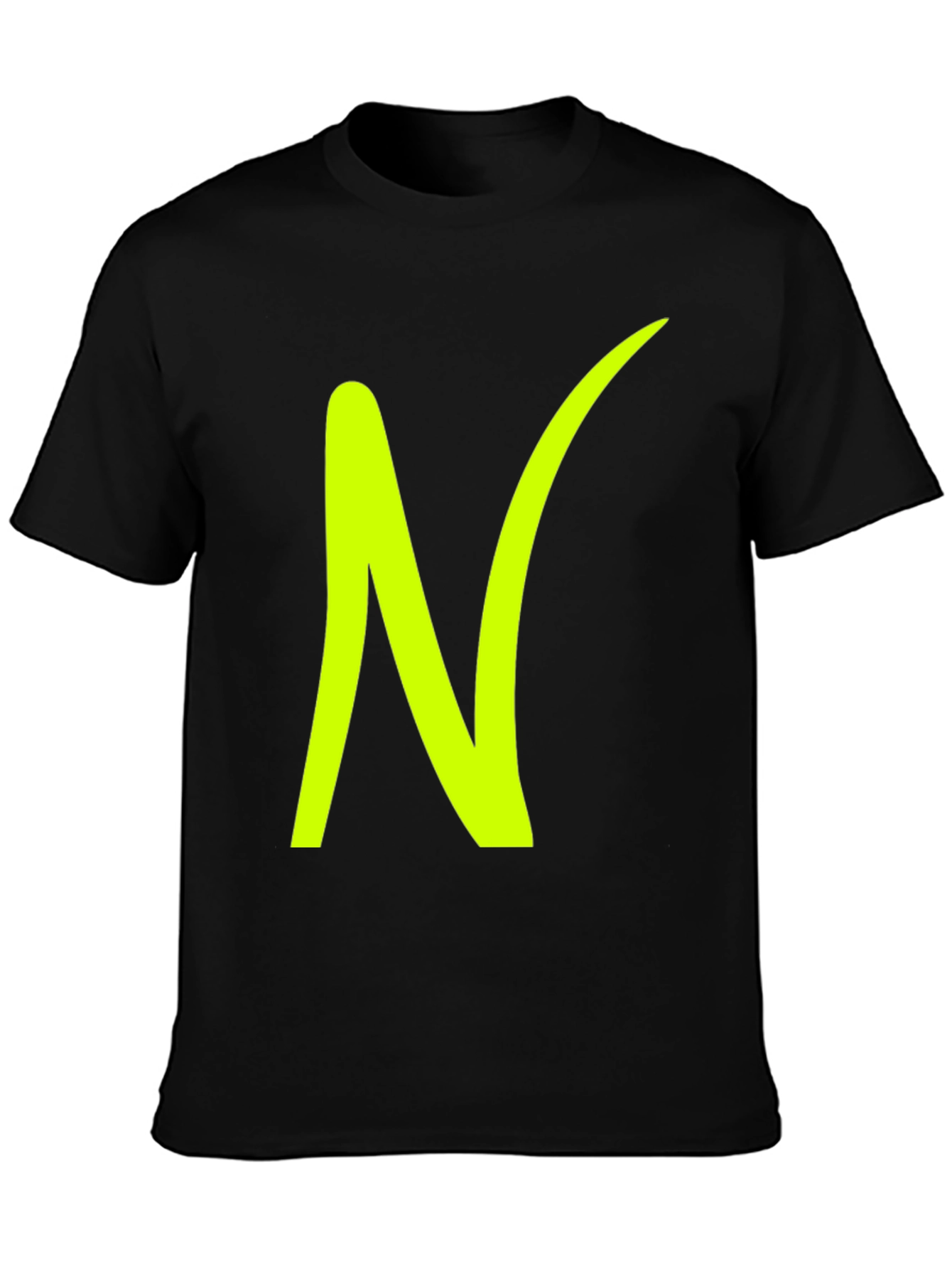 Bold N Graphic Tee - Stylish Cotton Blend T-Shirt