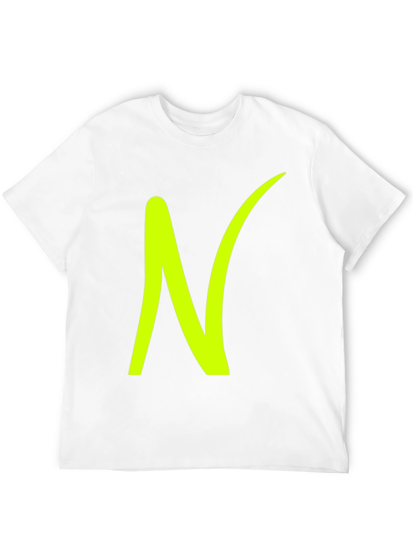 Bold N Graphic Tee - Stylish Cotton Blend T-Shirt