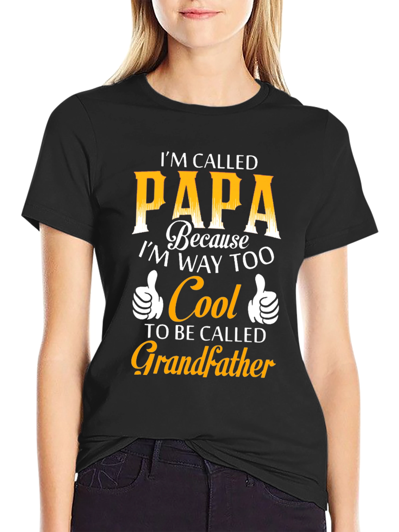 Cool Papa T-Shirt: Too Cool for Grandfather