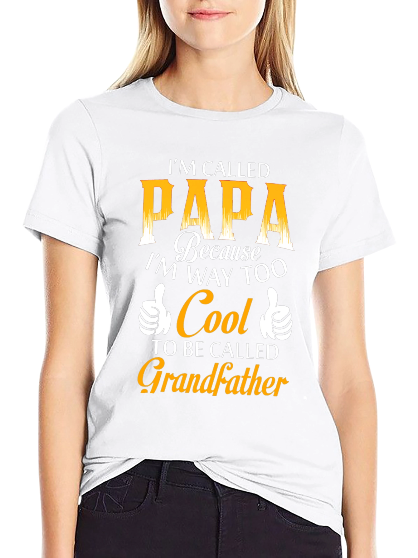 Cool Papa T-Shirt: Too Cool for Grandfather
