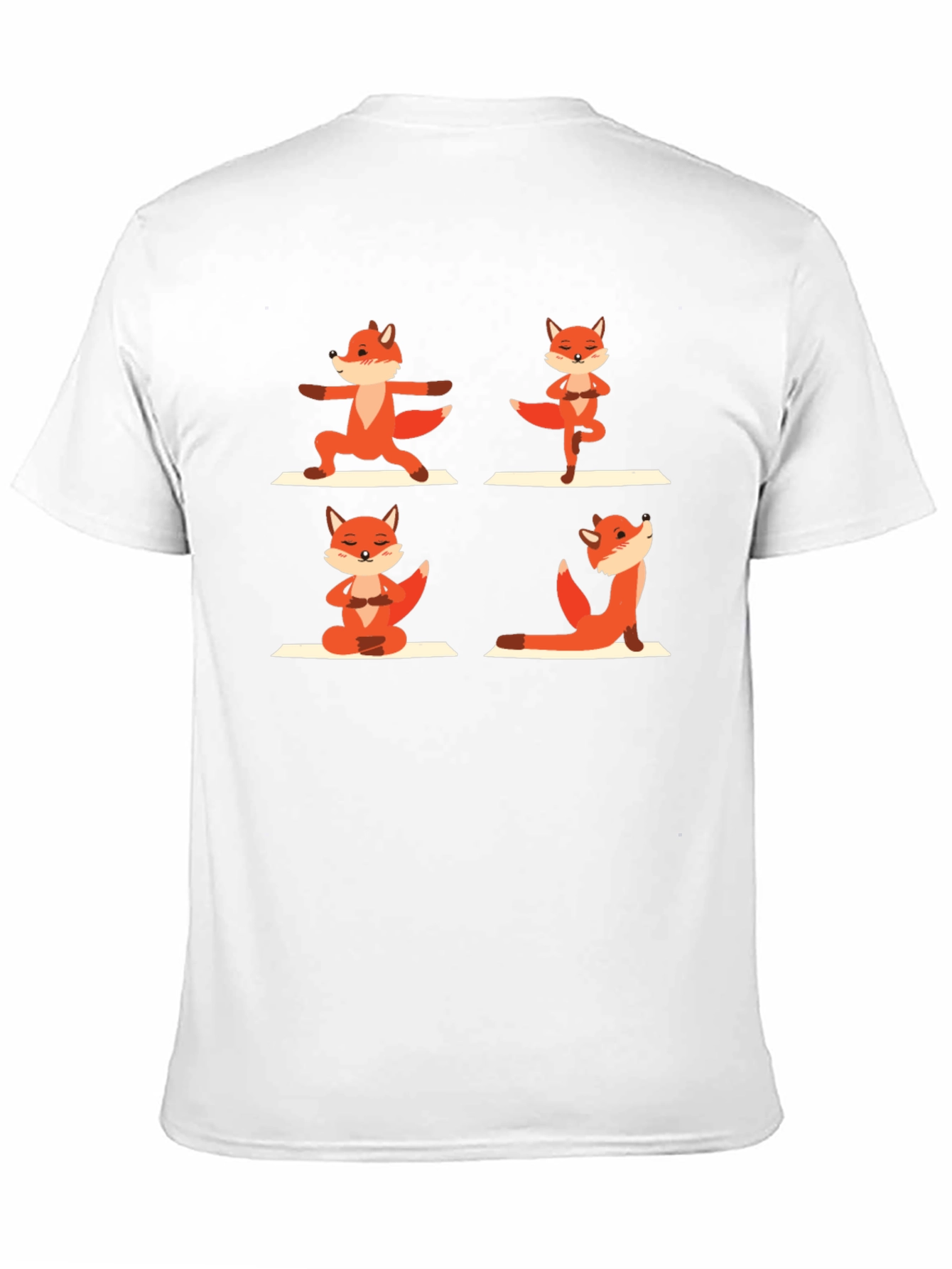 Yoga Fox Graphic Tee
