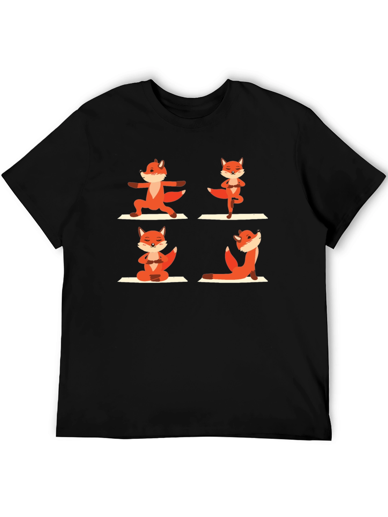 Yoga Fox Graphic Tee