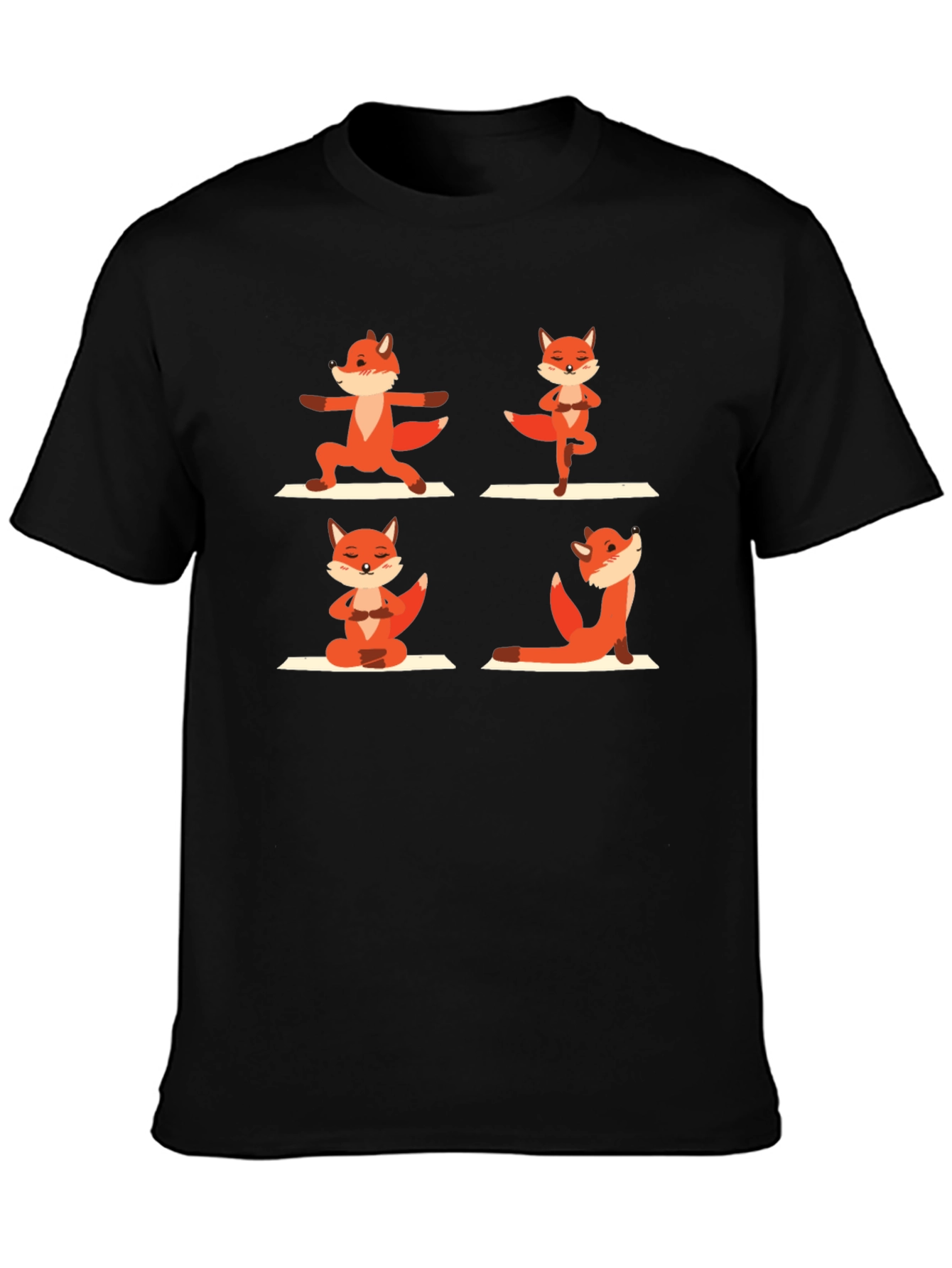 Yoga Fox Graphic Tee