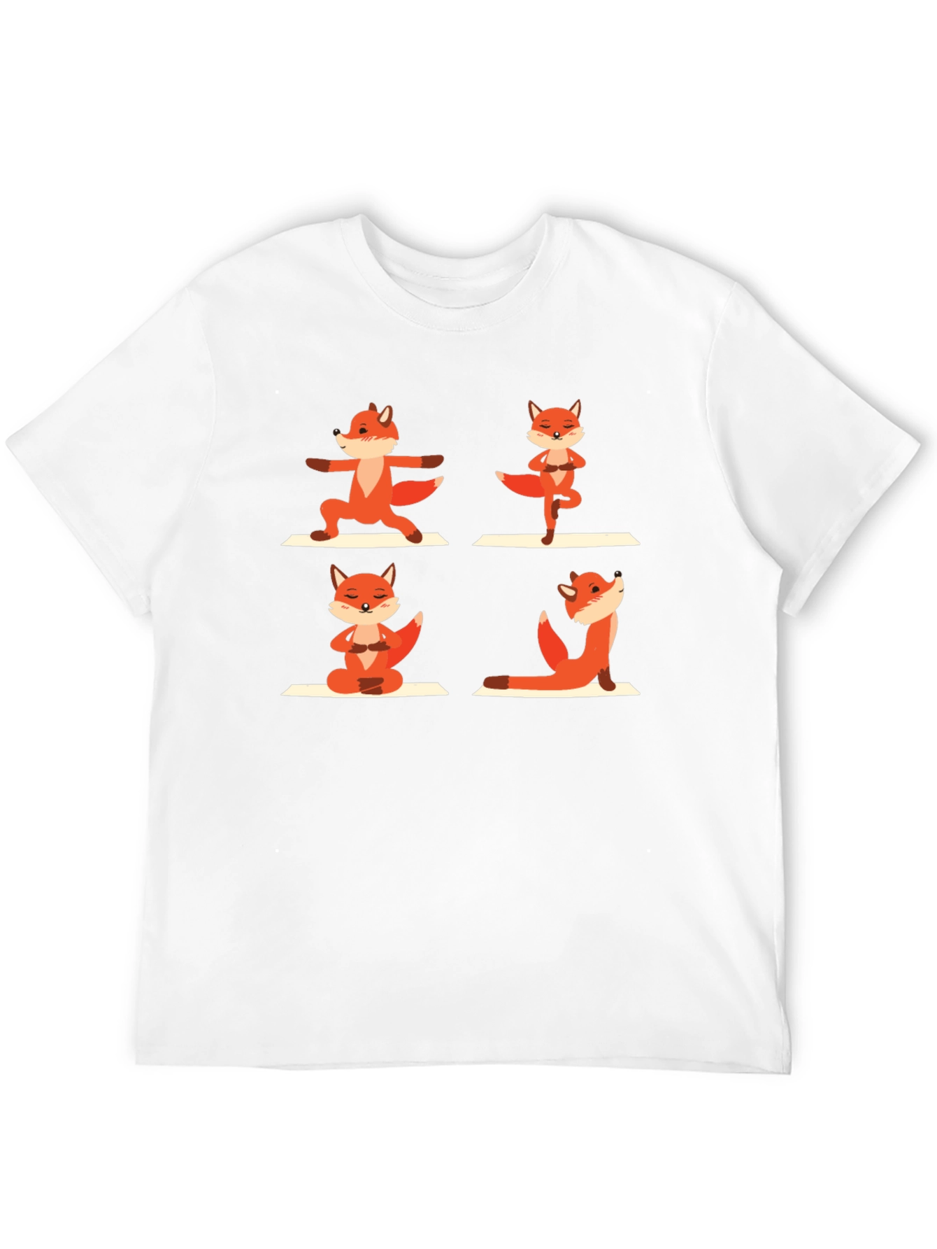 Yoga Fox Graphic Tee
