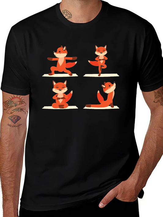 Yoga Fox Graphic Tee