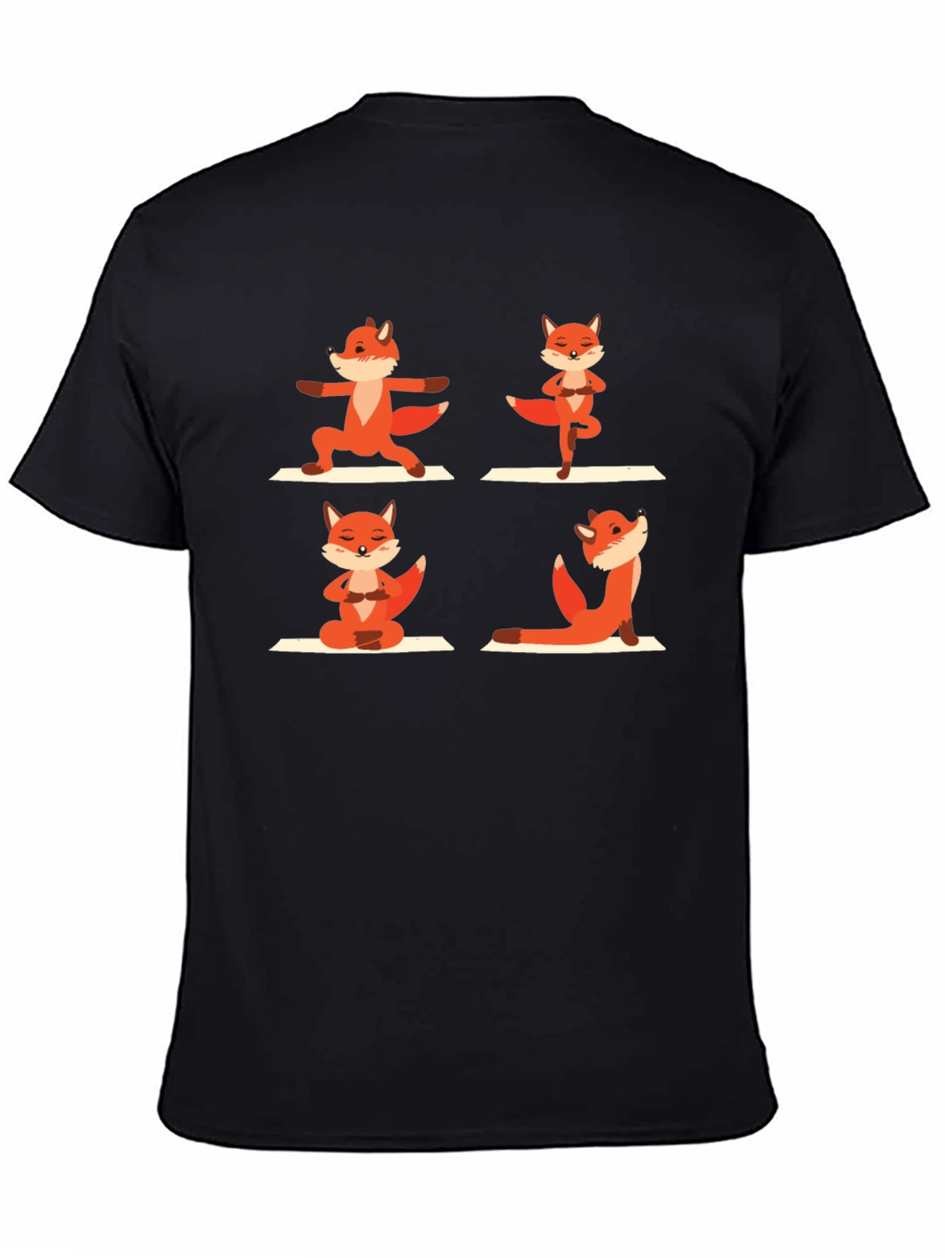 Yoga Fox Graphic Tee