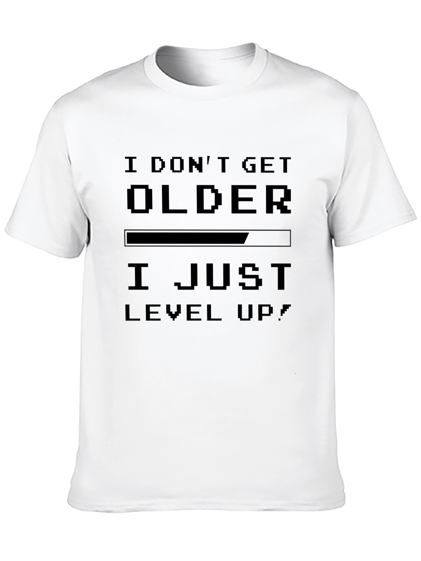 I Dont Get Older I Level Up Black T-Shirt