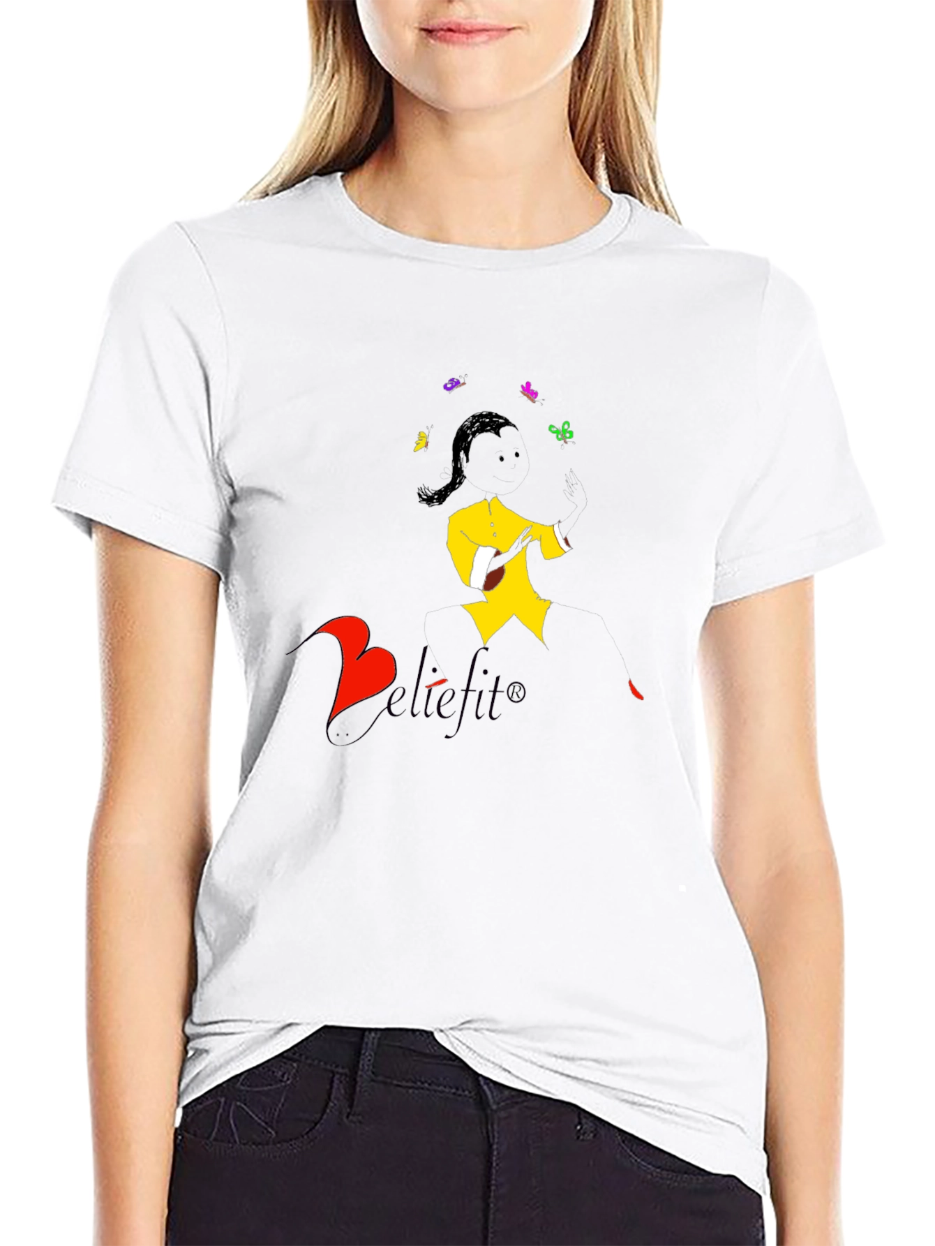 Black Graphic Tee - Beltefit Design