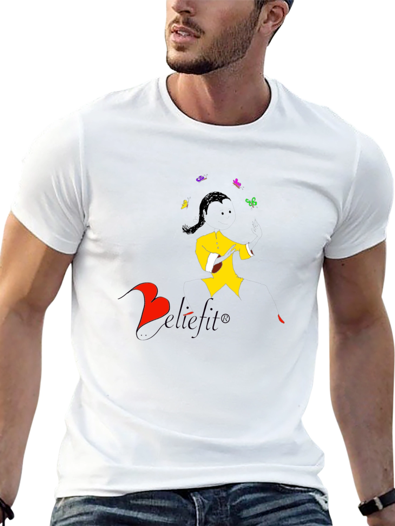 Black Graphic Tee - Beltefit Design