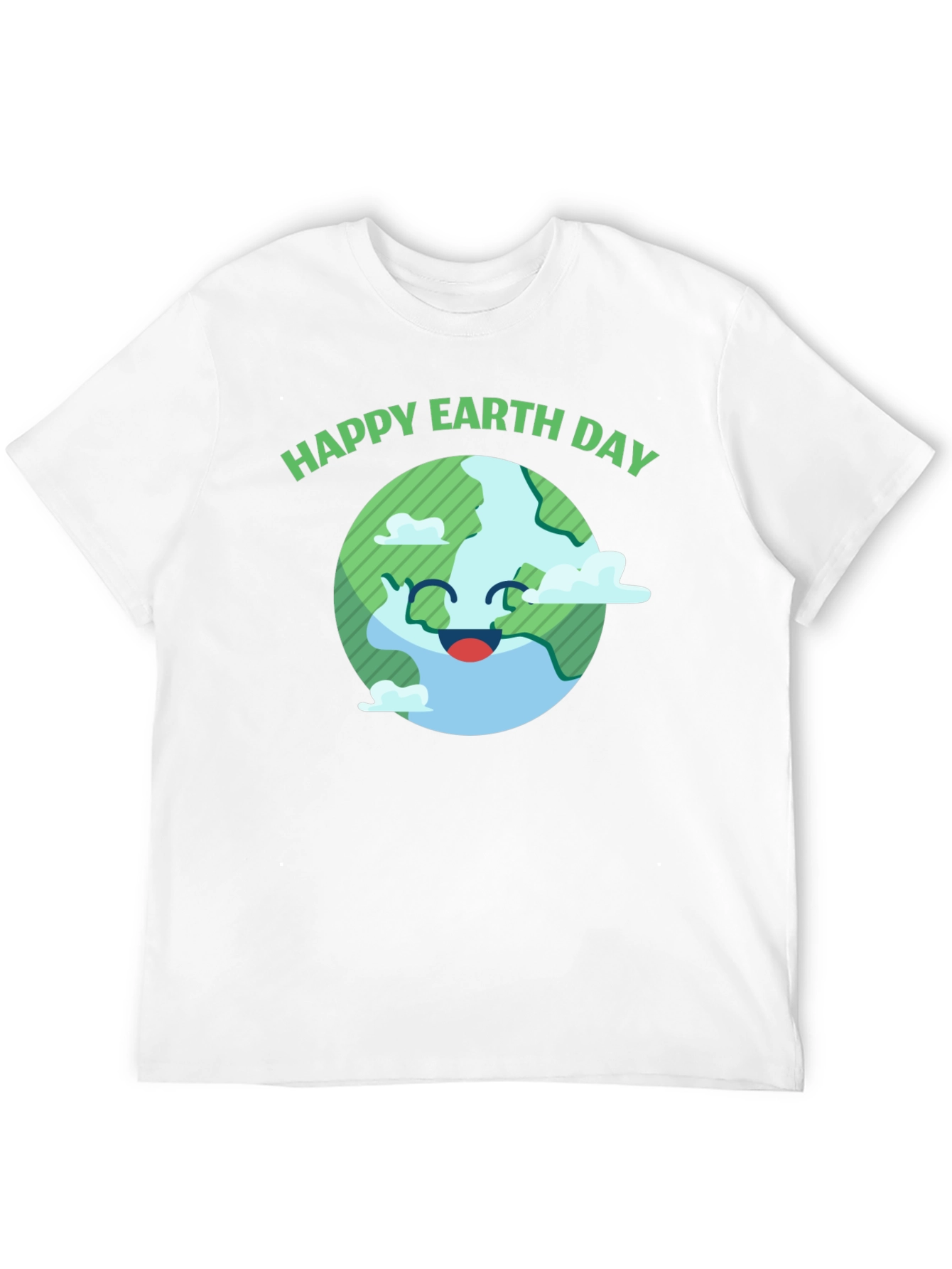 Happy Earth Day Graphic Tee - Black