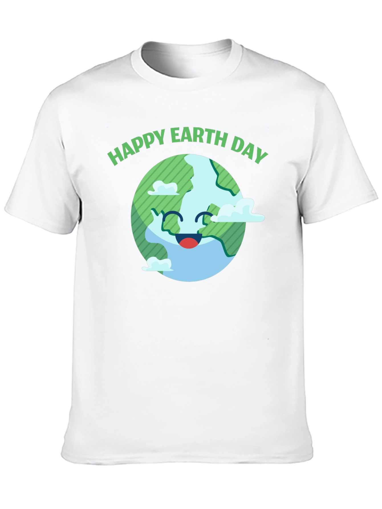 Happy Earth Day Graphic Tee - Black