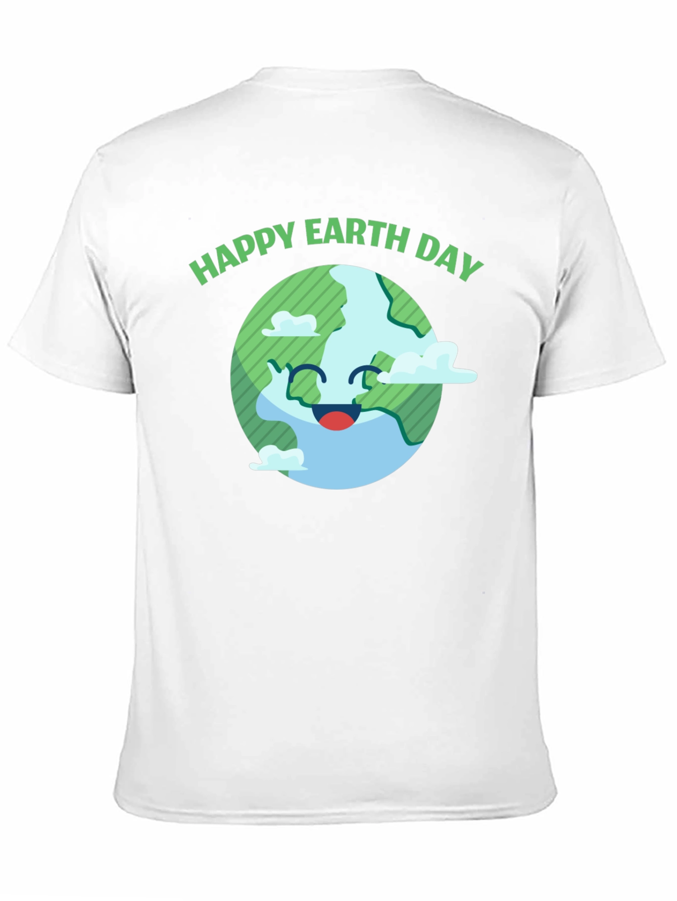Happy Earth Day Graphic Tee - Black