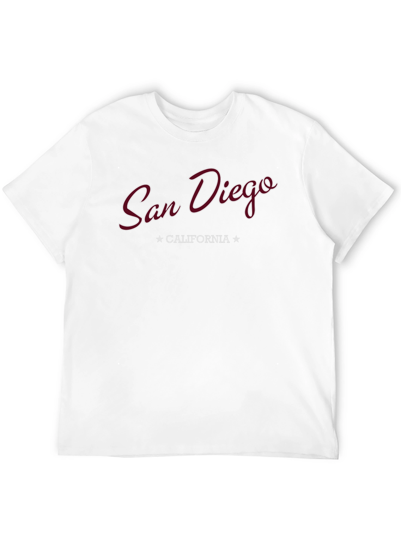 San Diego California Graphic Tee - Black