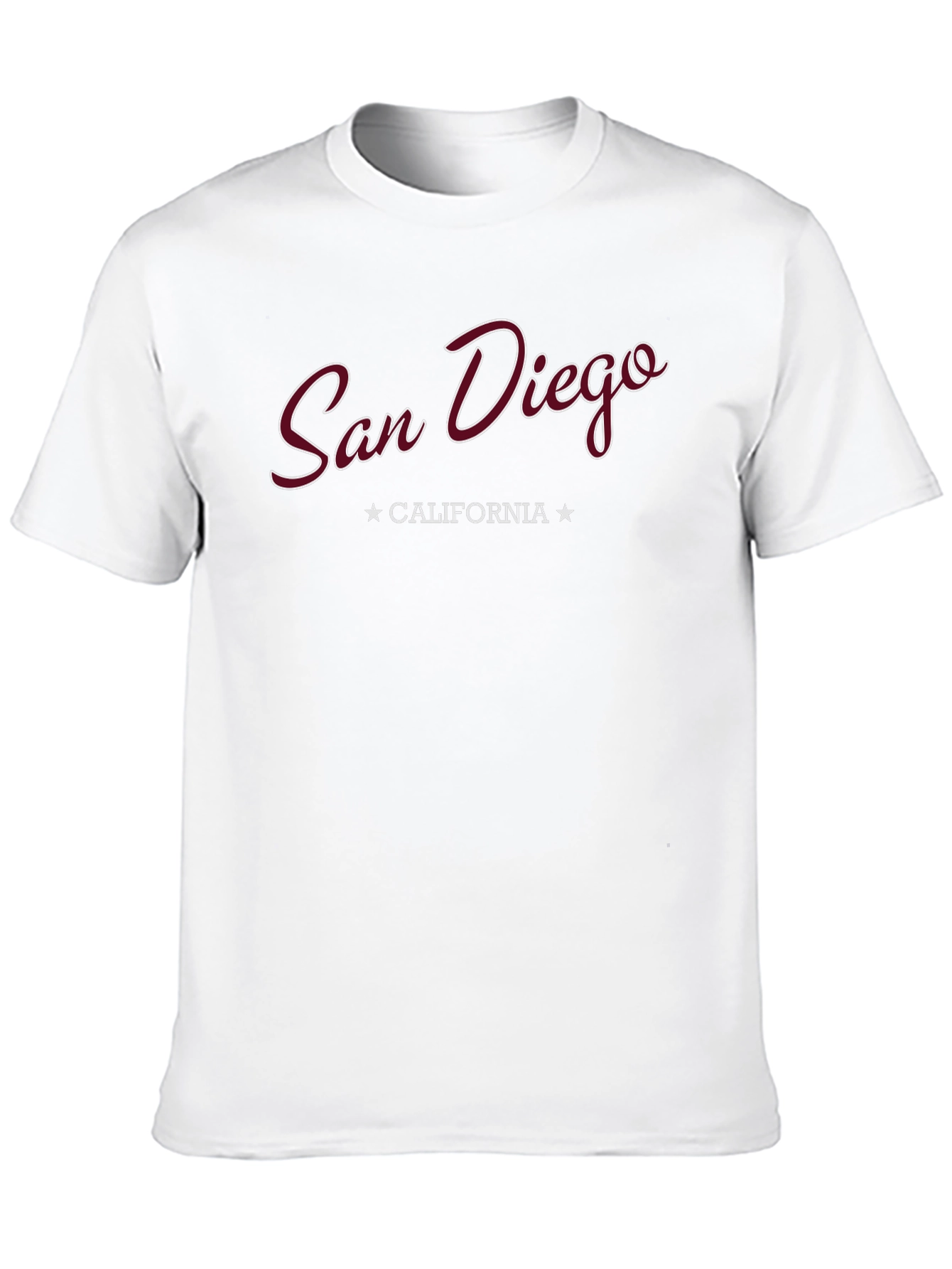 San Diego California Graphic Tee - Black