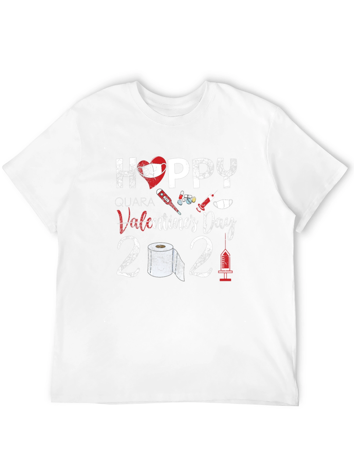 Quarantine Valentines Day T-Shirt