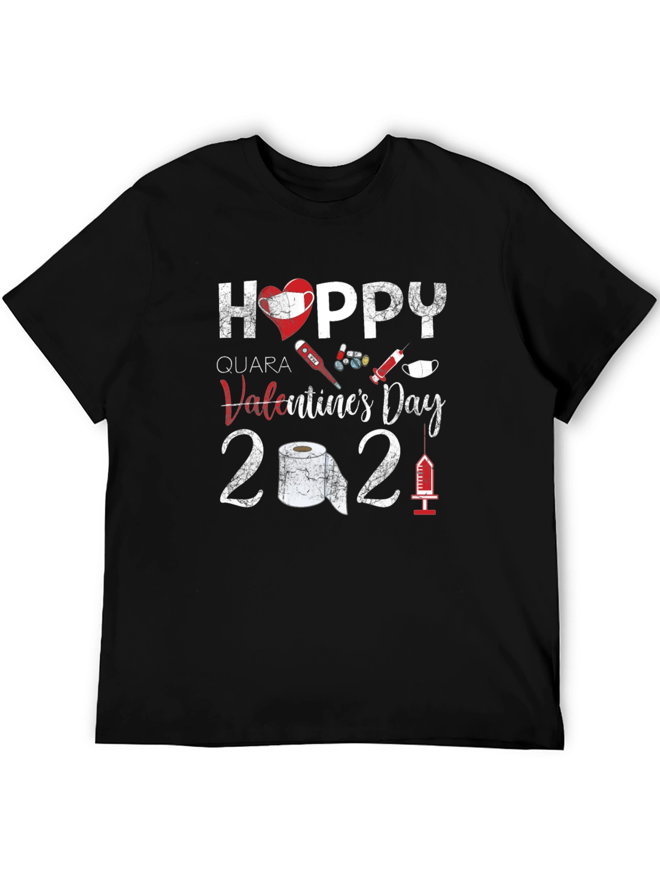 Quarantine Valentines Day T-Shirt