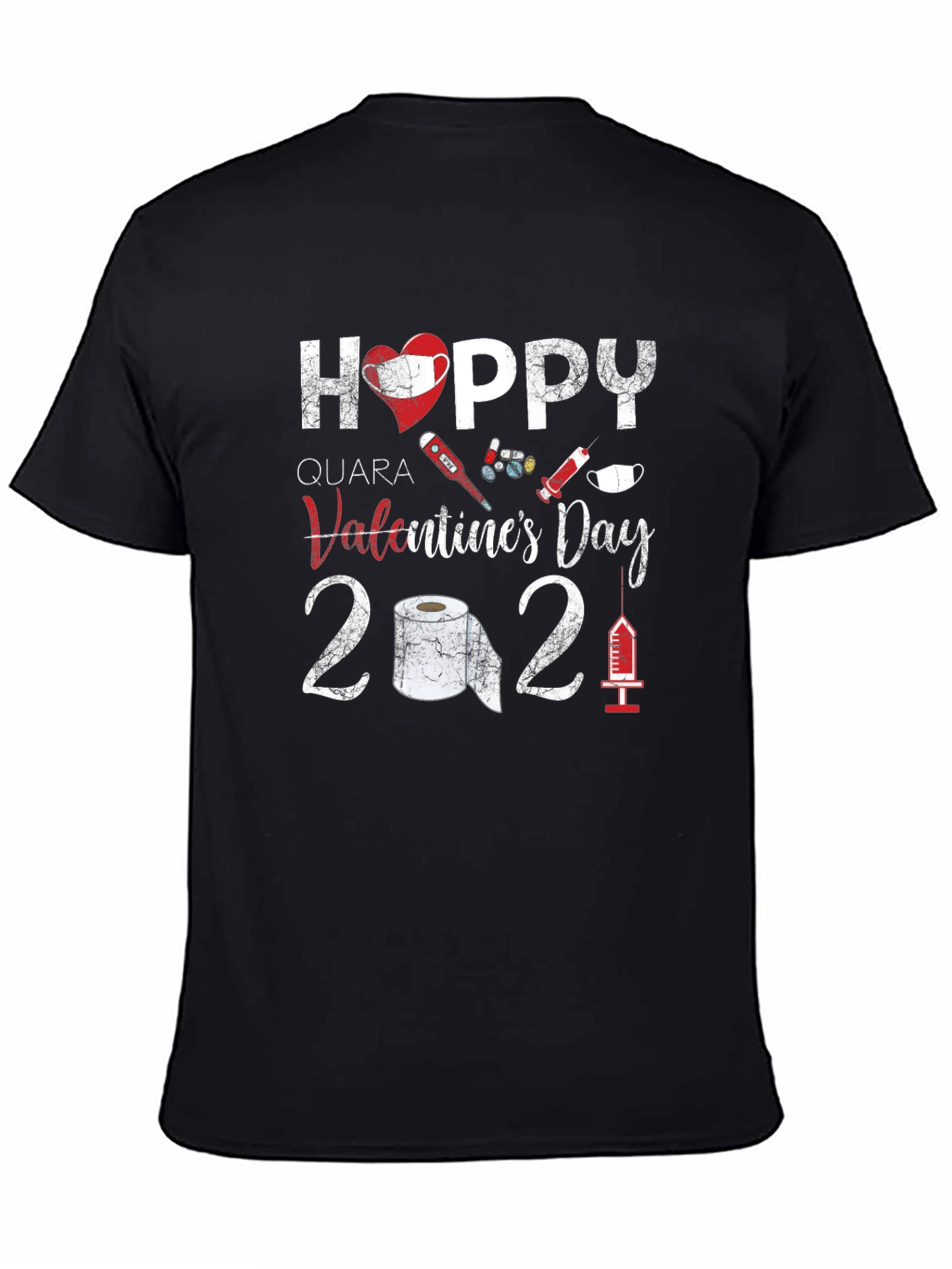Quarantine Valentines Day T-Shirt