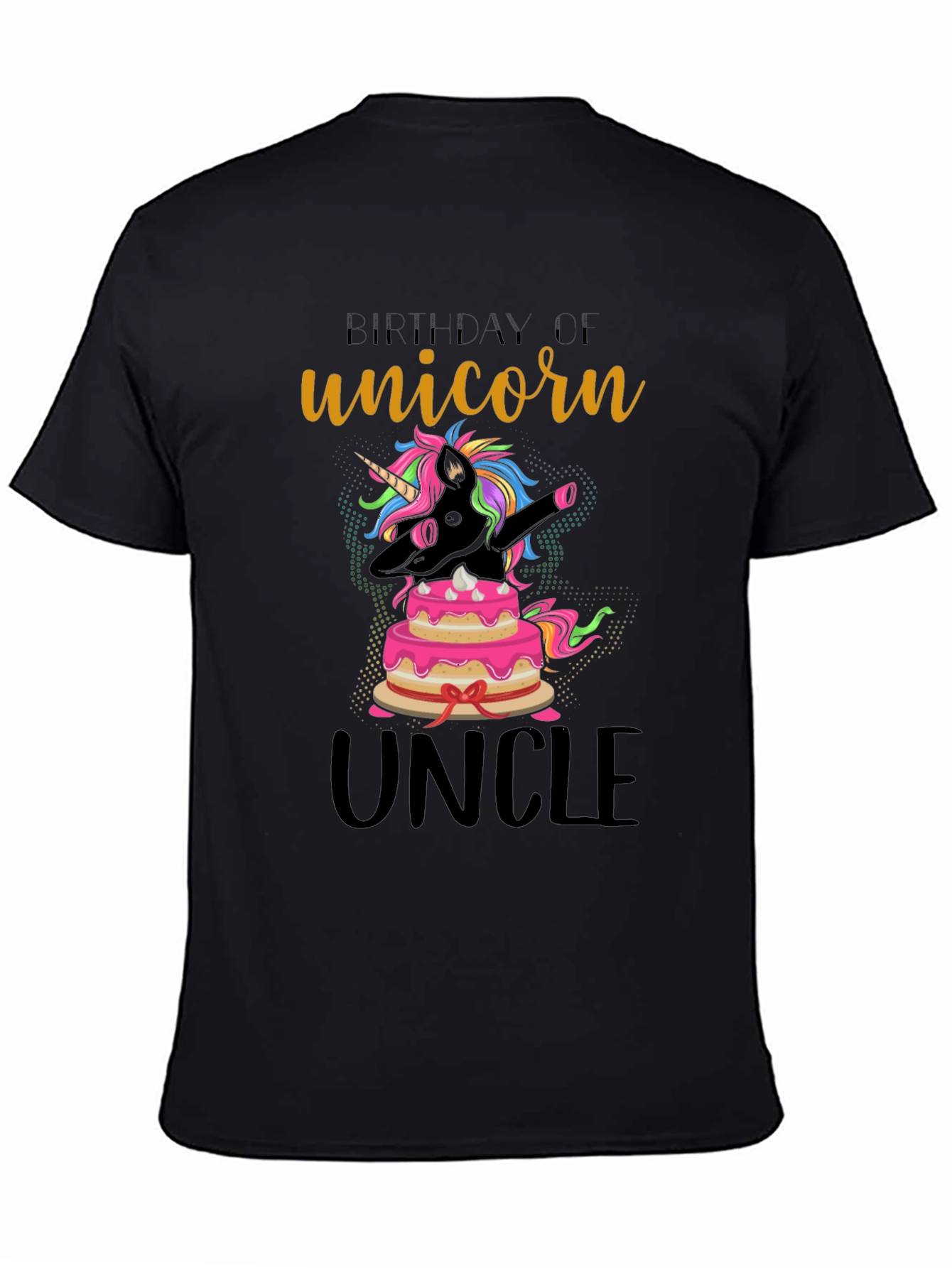 Unicorn Uncle Birthday T-Shirt