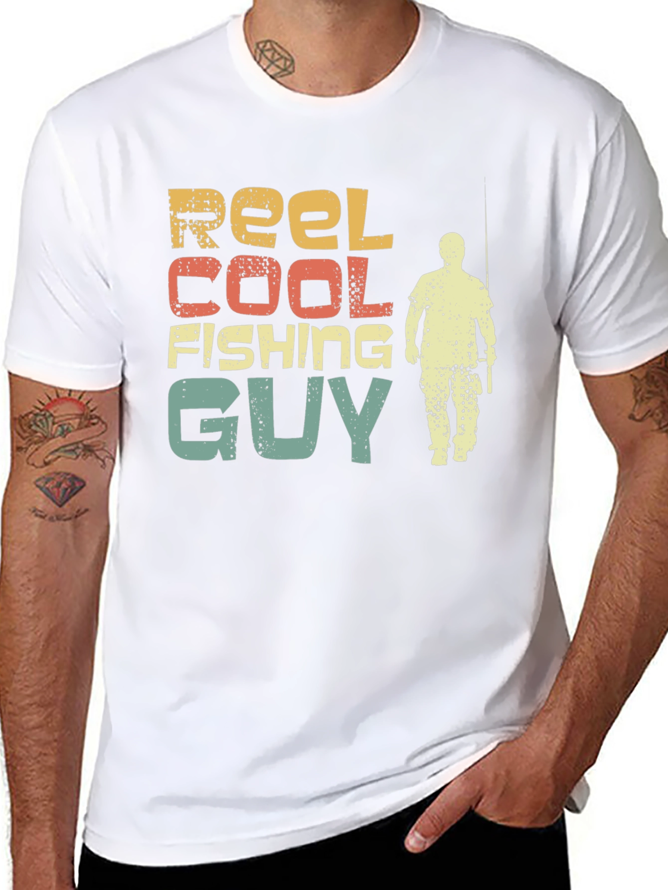Reel Cool Fishing Guy T-Shirt