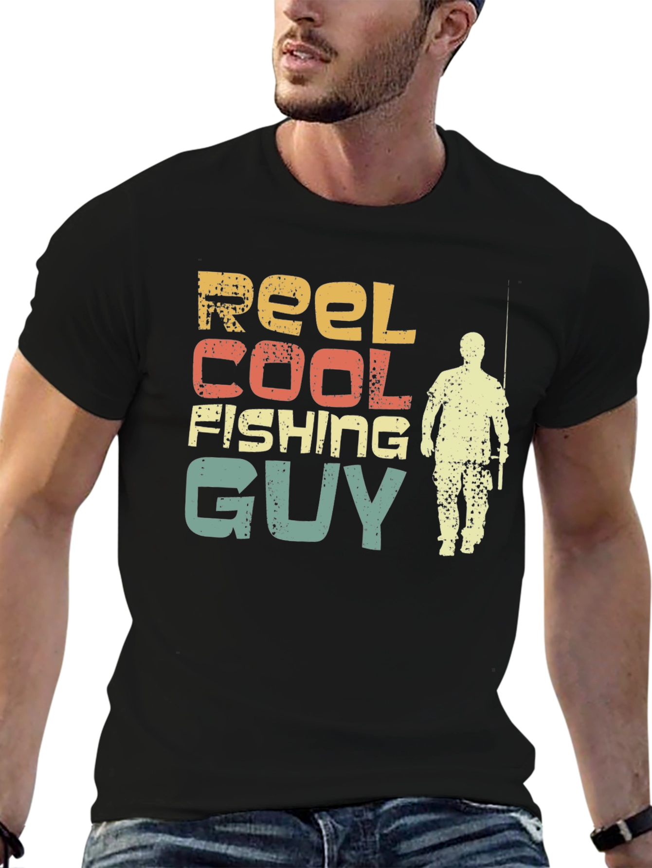 Reel Cool Fishing Guy T-Shirt