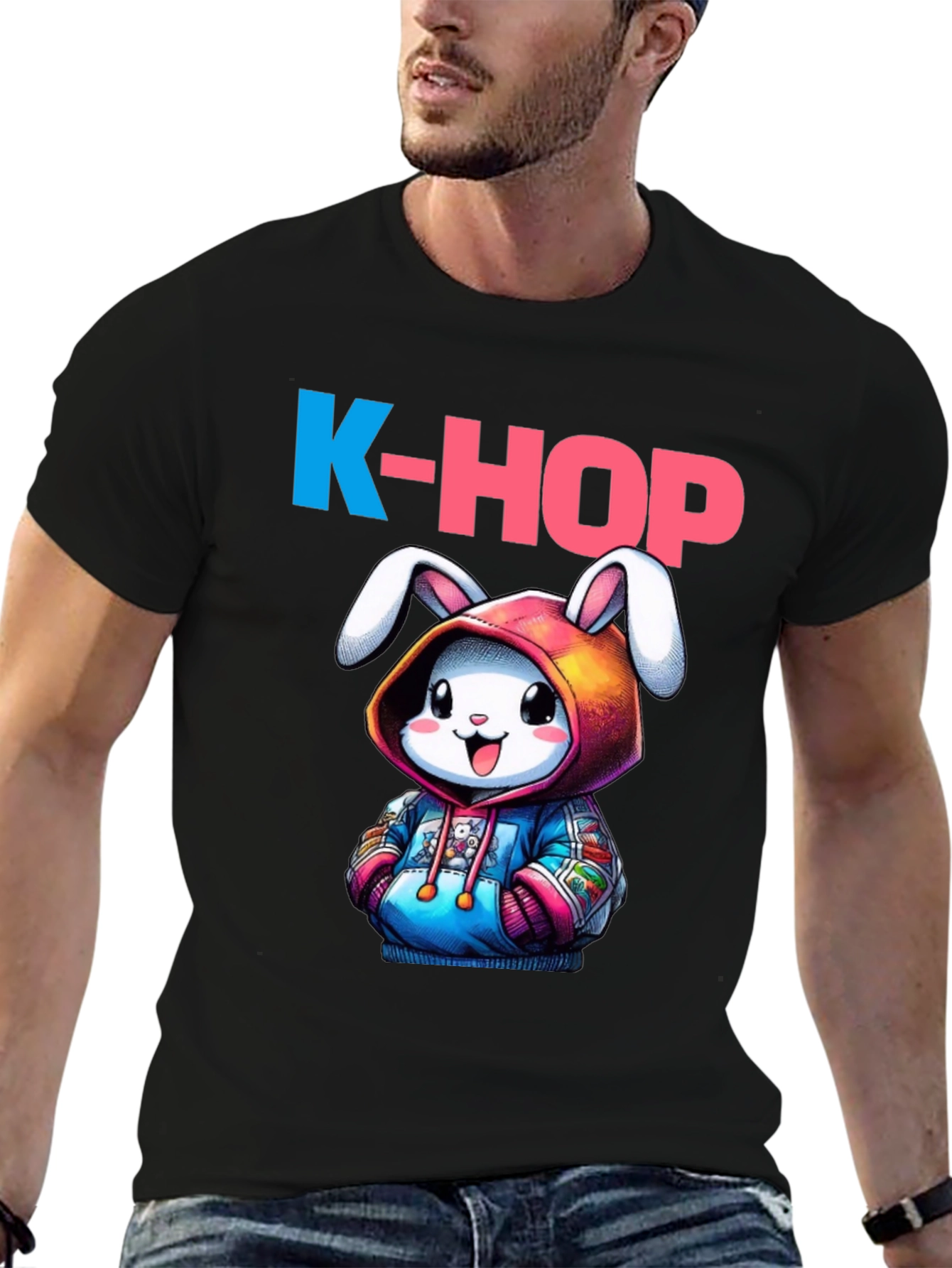 K-Hop Kawaii Bunny T-Shirt