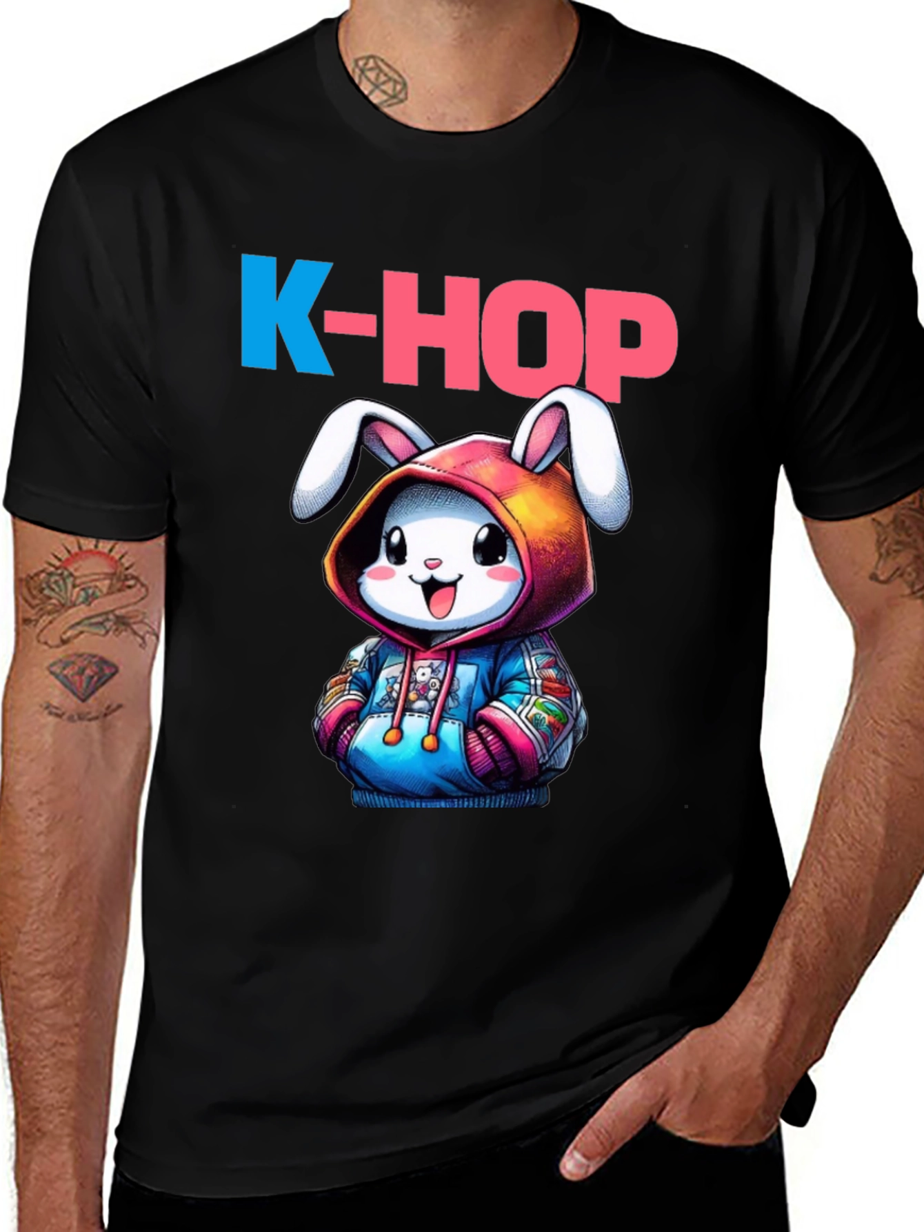 K-Hop Kawaii Bunny T-Shirt