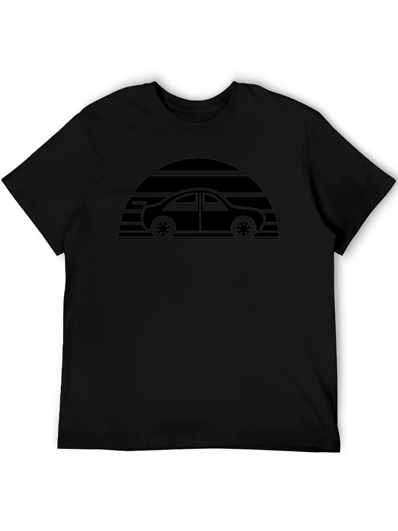 Retro Car T-Shirt - Sunset Design