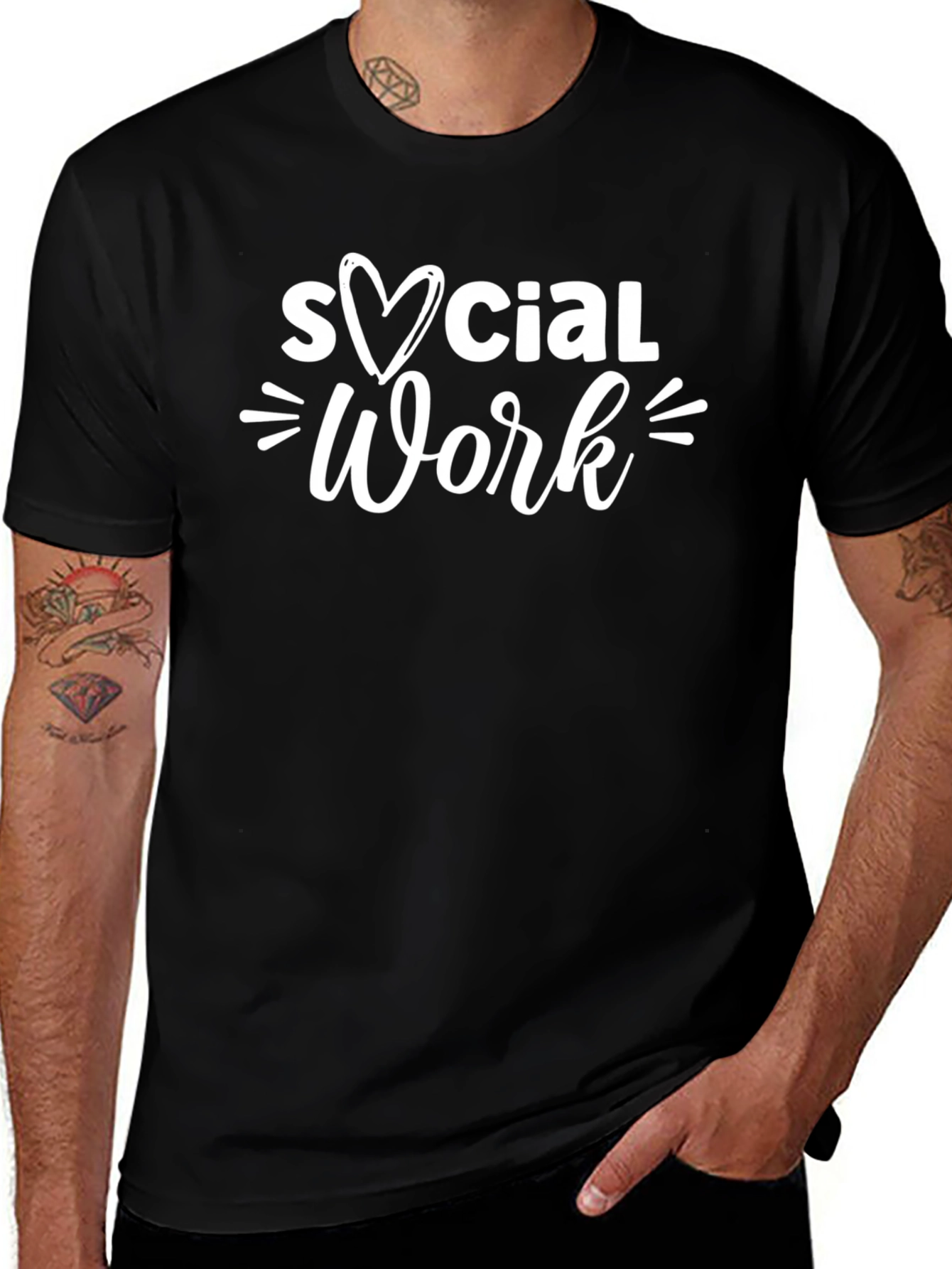 Social Work Heart T-Shirt