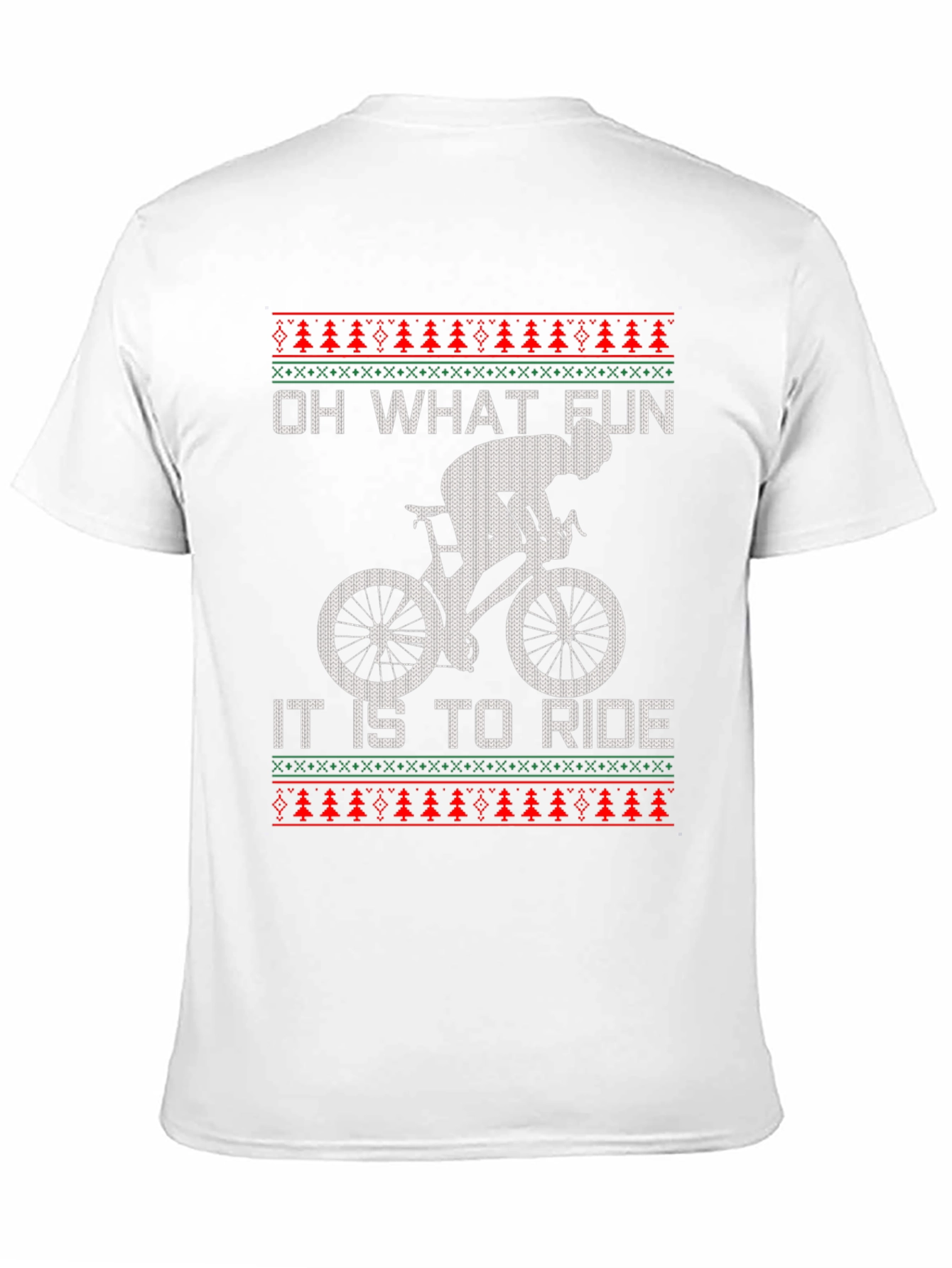 Funny Cycling Christmas T-Shirt