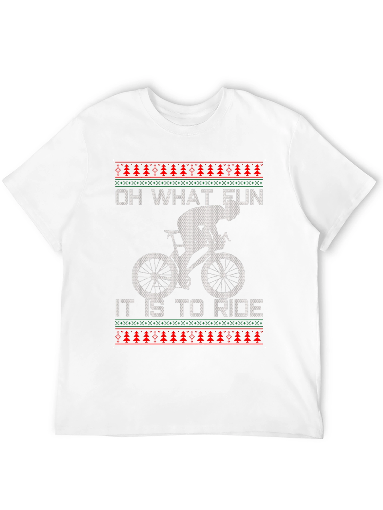 Funny Cycling Christmas T-Shirt
