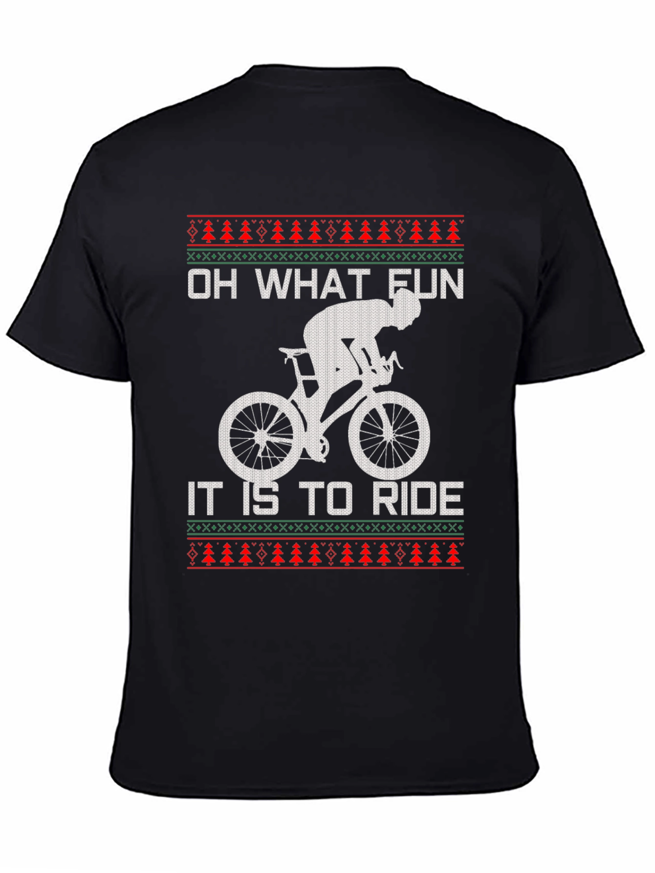 Funny Cycling Christmas T-Shirt